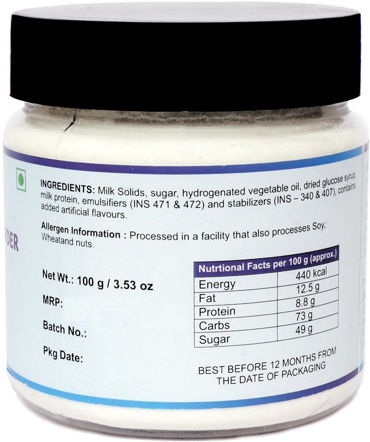 foodfrillz Whipping Cream Powder Vanilla Topping Powder Price History