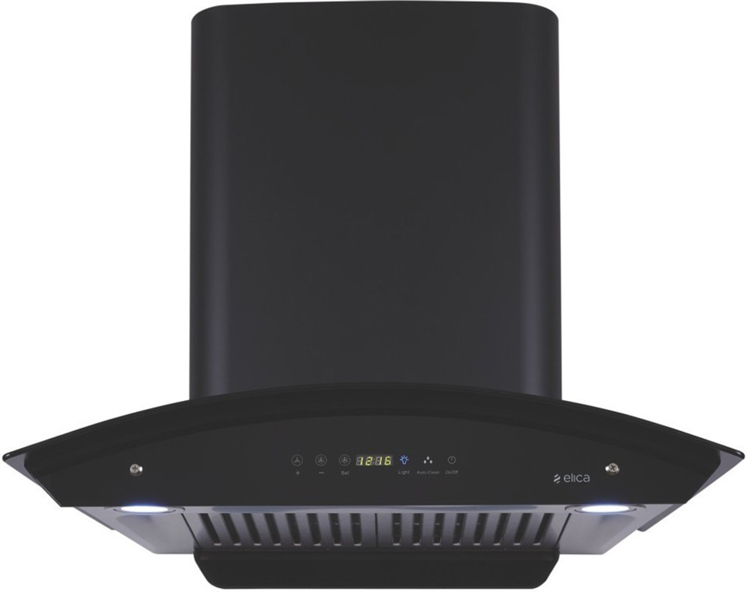 Image of Elica WD HAC TOUCH BF 60 Auto Clean Wall Mounted Black 1200 CMH Chimney