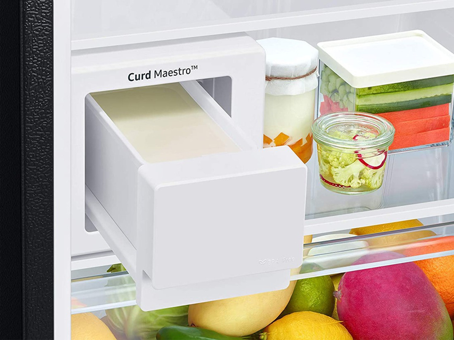 Image of Samsung 191 L Direct Cool Single Door Inverter Technology Star Convertible Refrigerator with Base Drawer