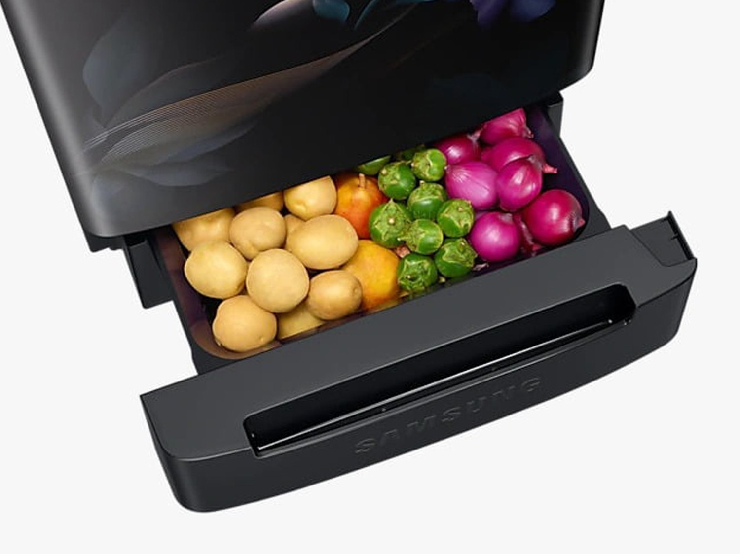 Image of Samsung 191 L Direct Cool Single Door Inverter Technology Star Convertible Refrigerator with Base Drawer