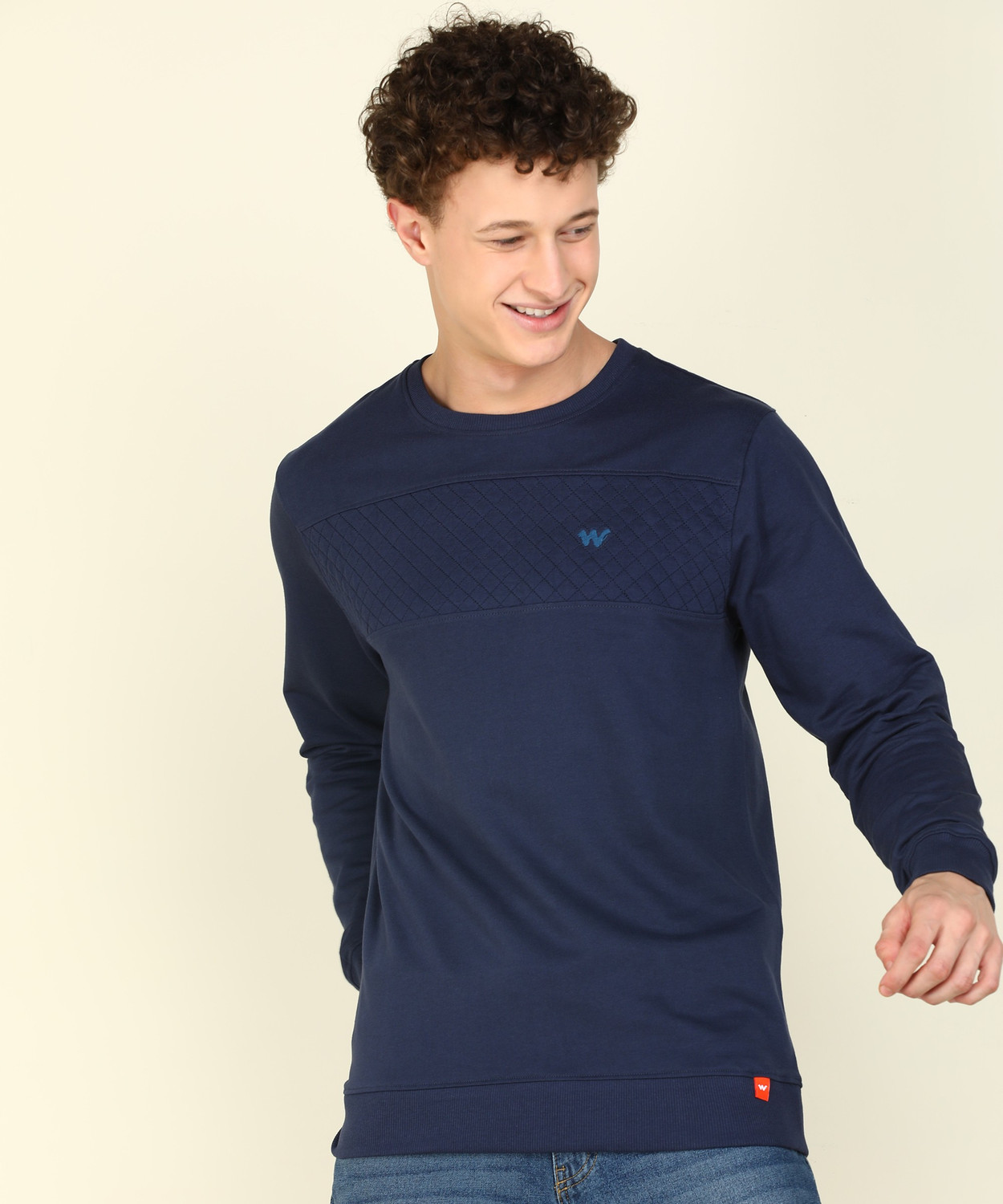 Wildcraft full sleeve solid men's sweatshirt new arrivals