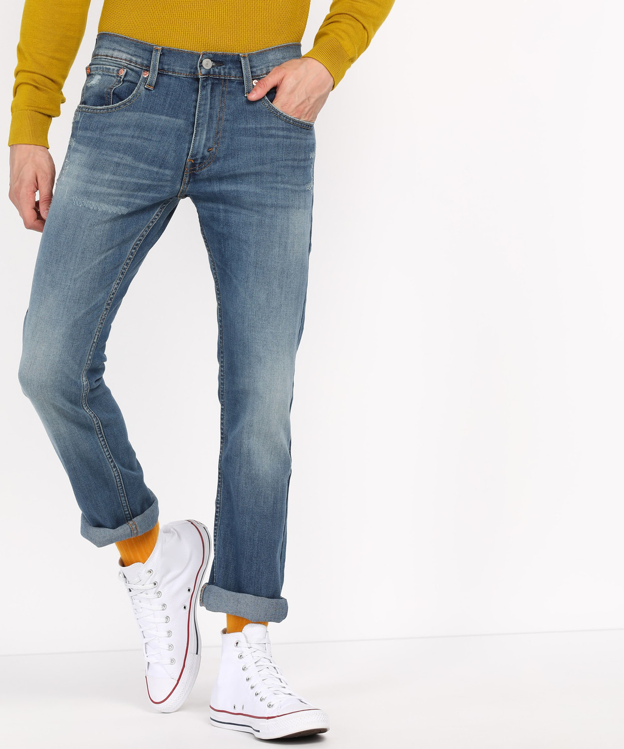 Levis 65504 blue jeans hot sale
