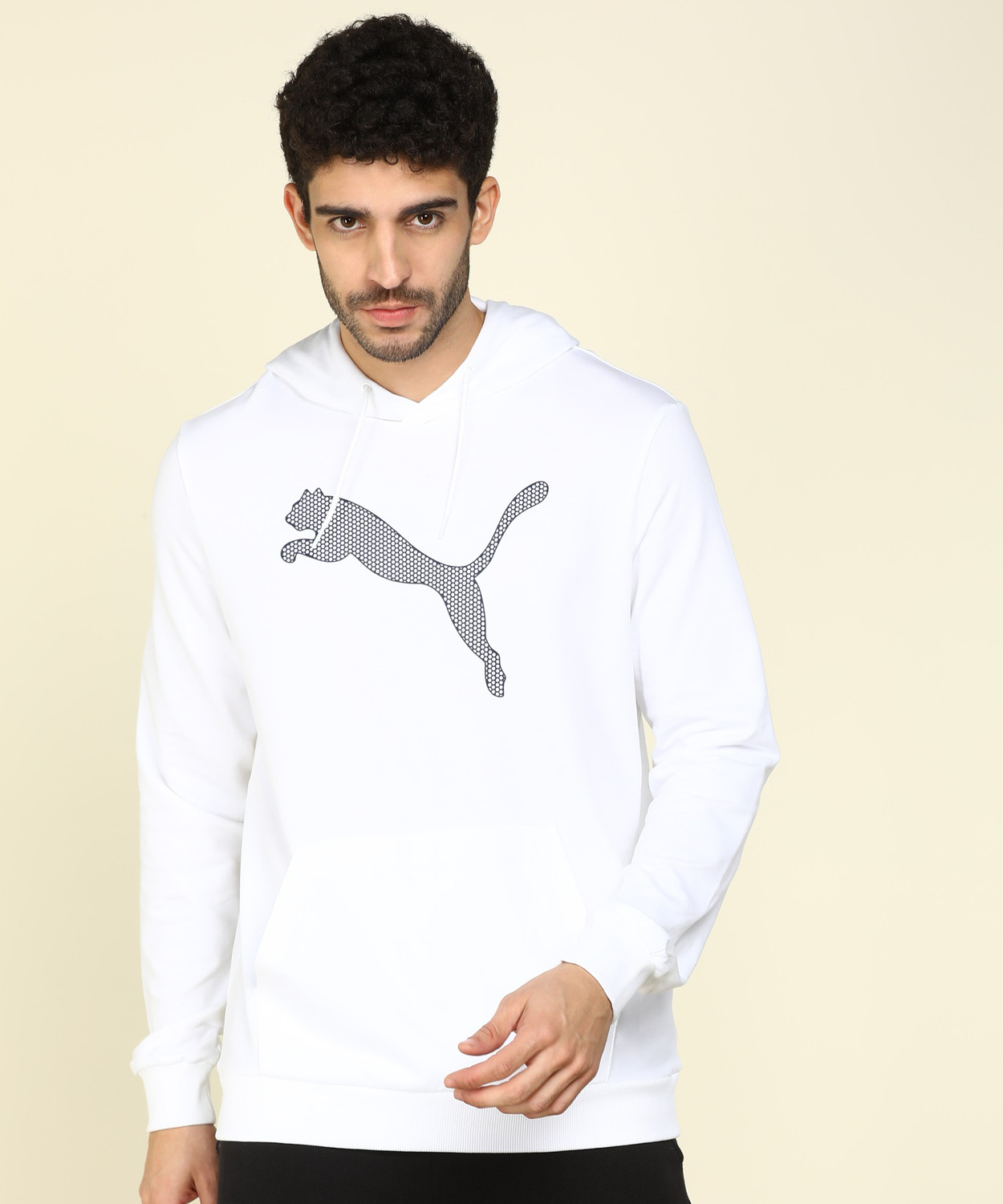 Puma full sleeve shop printed men's sweatshirt