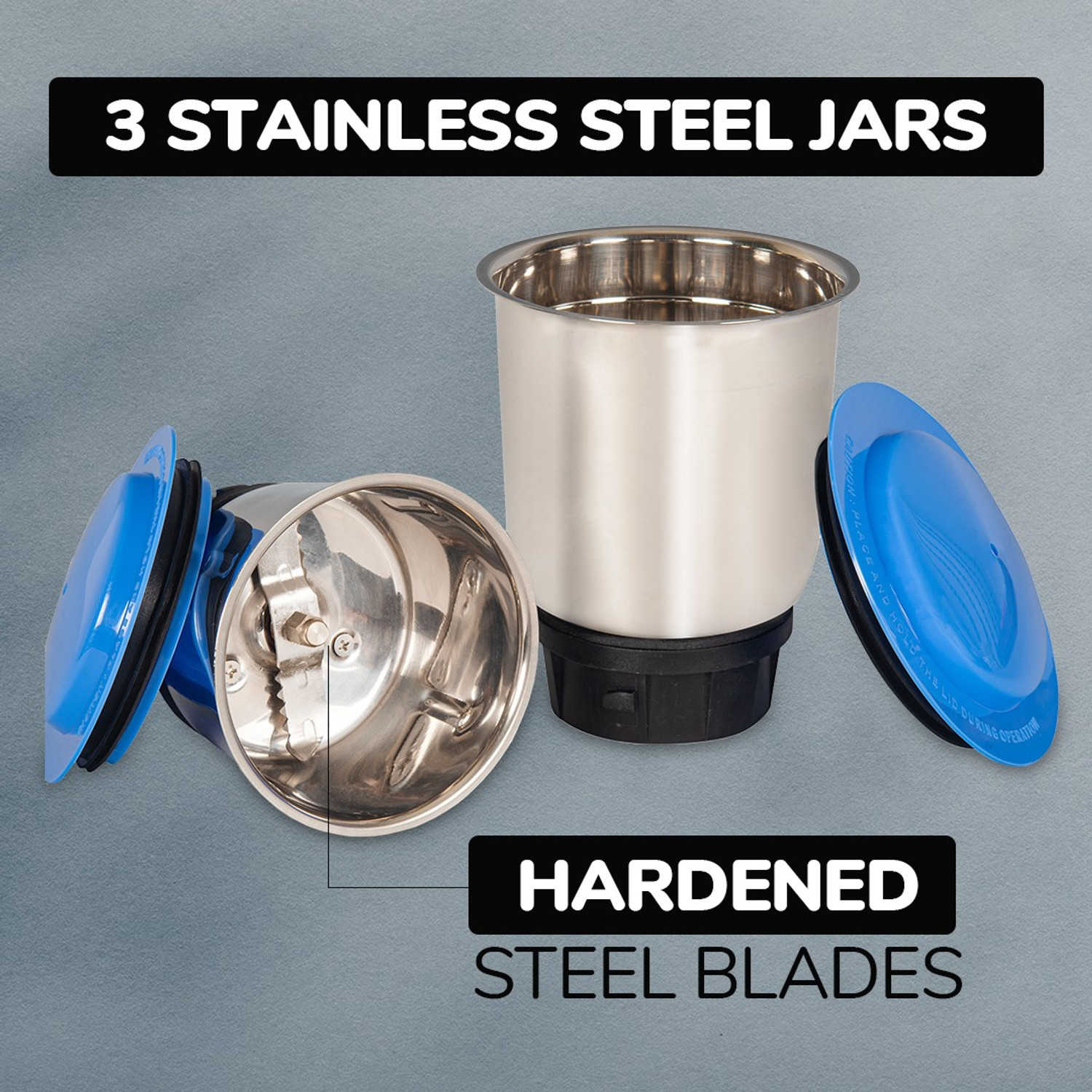 Image of BAJAJ 3 Jar 500 W Mixer Grinder