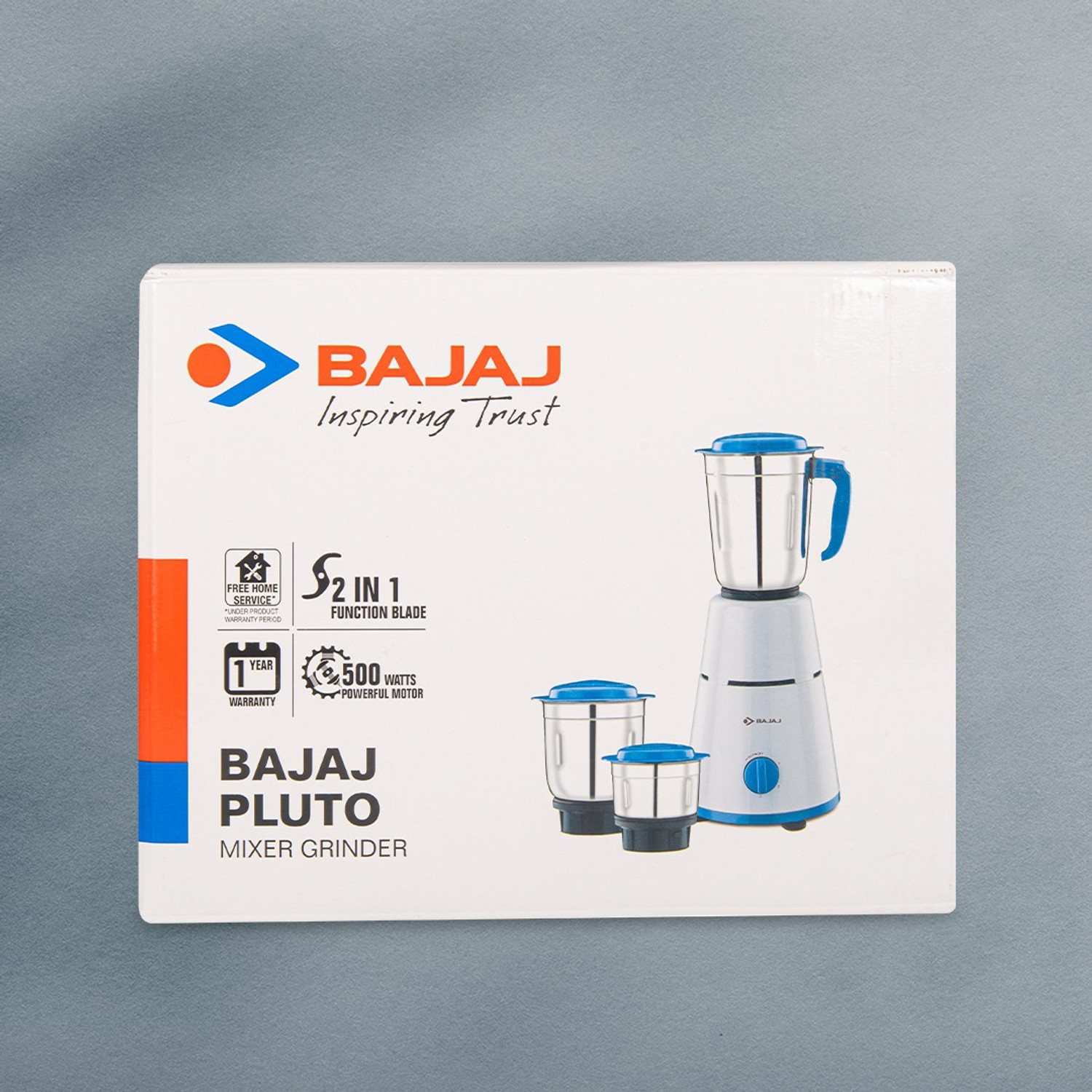 Image of BAJAJ 3 Jar 500 W Mixer Grinder