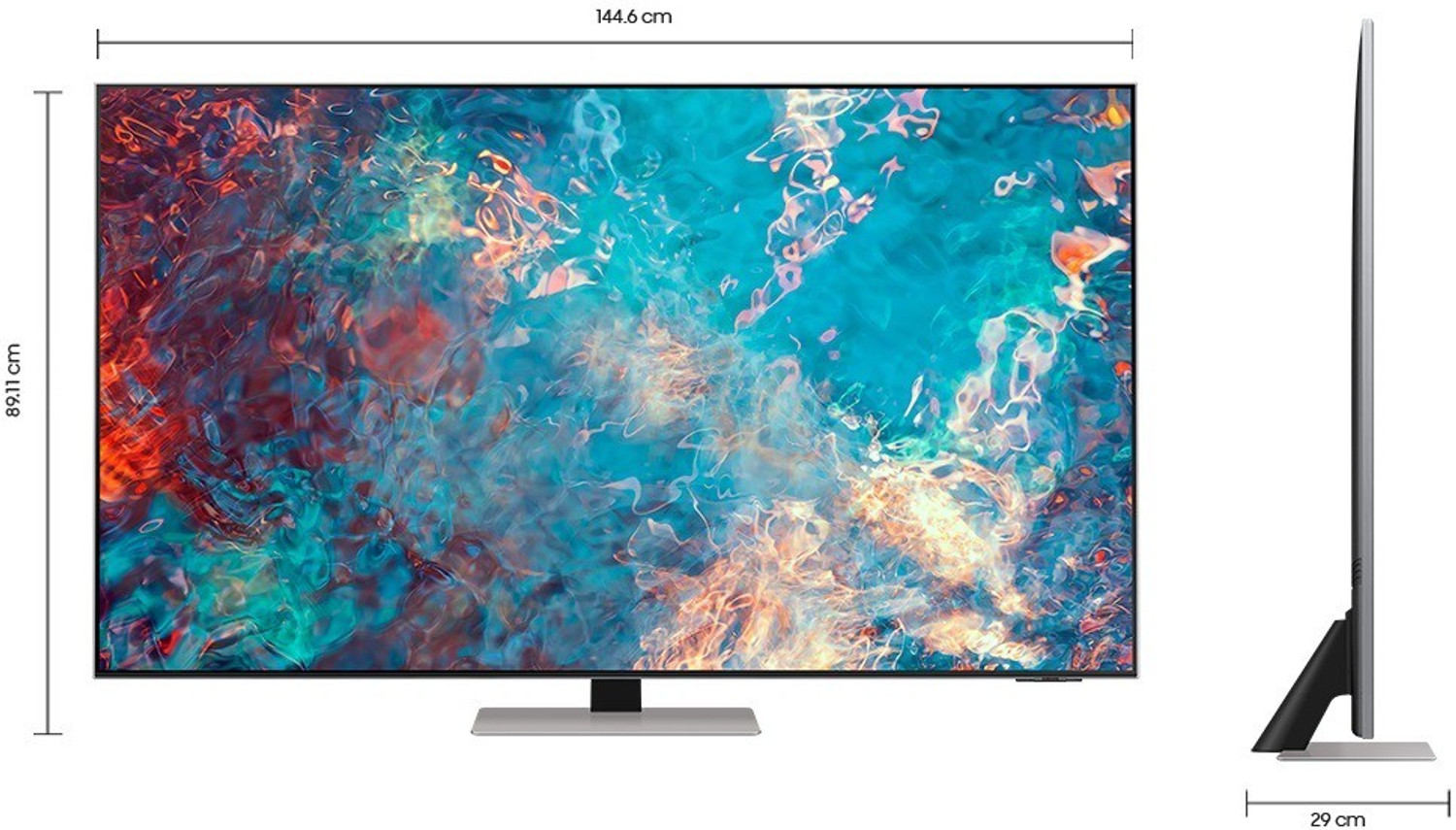 Image of Samsung 163 cm (65 inch) QLED Ultra HD (4K) Smart Tizen TV