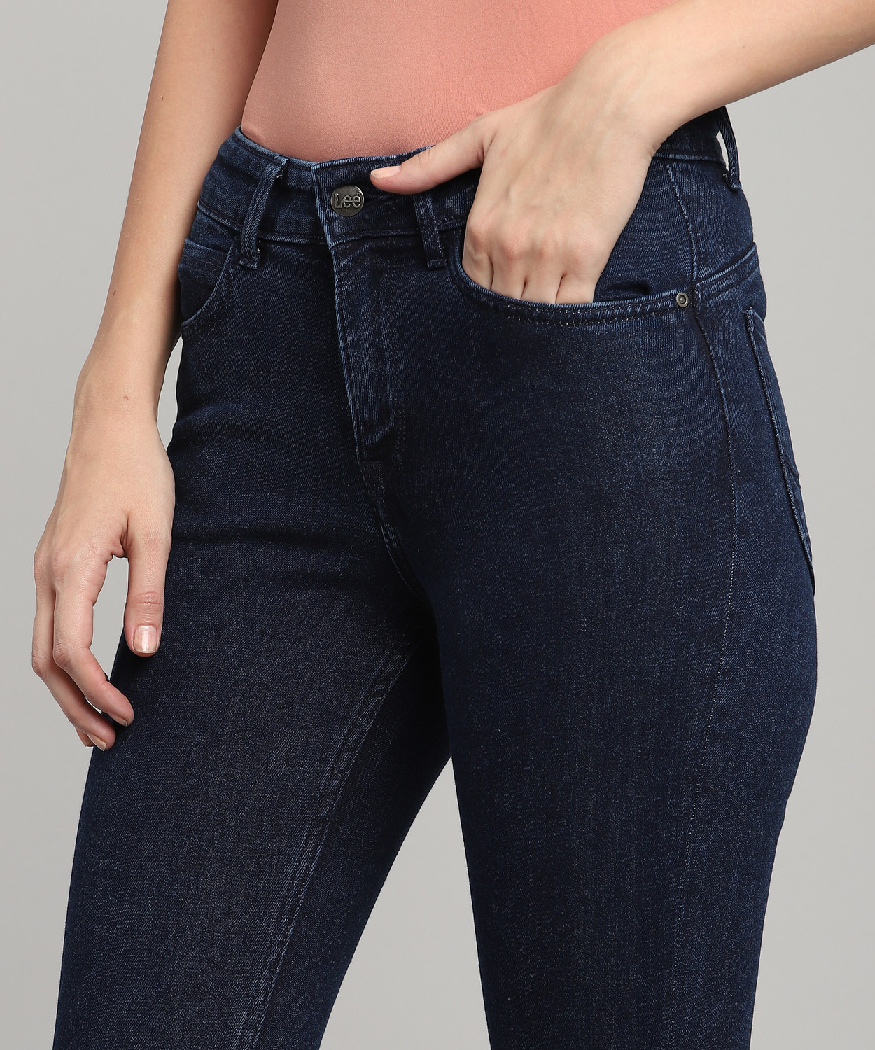 Image of LEE Skinny Women Dark Blue Jeans