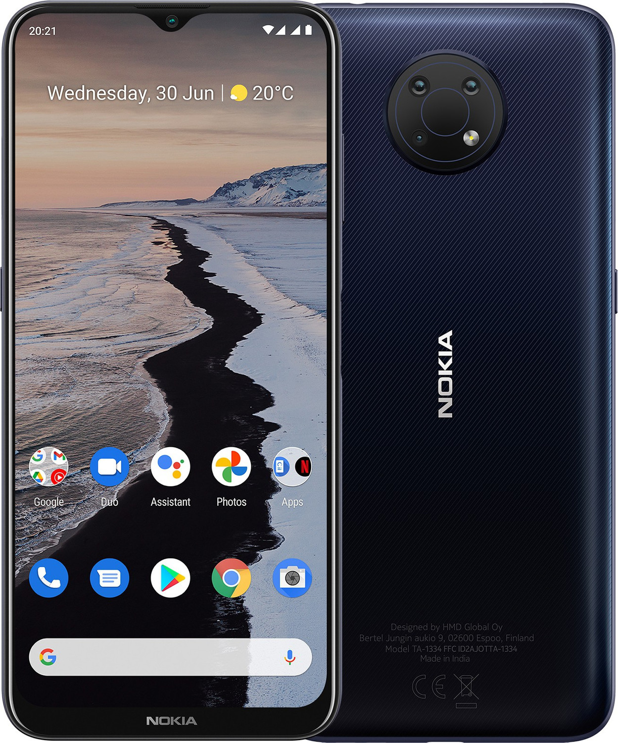 Image of Nokia G10 (Night | Dark Blue, 64 GB)