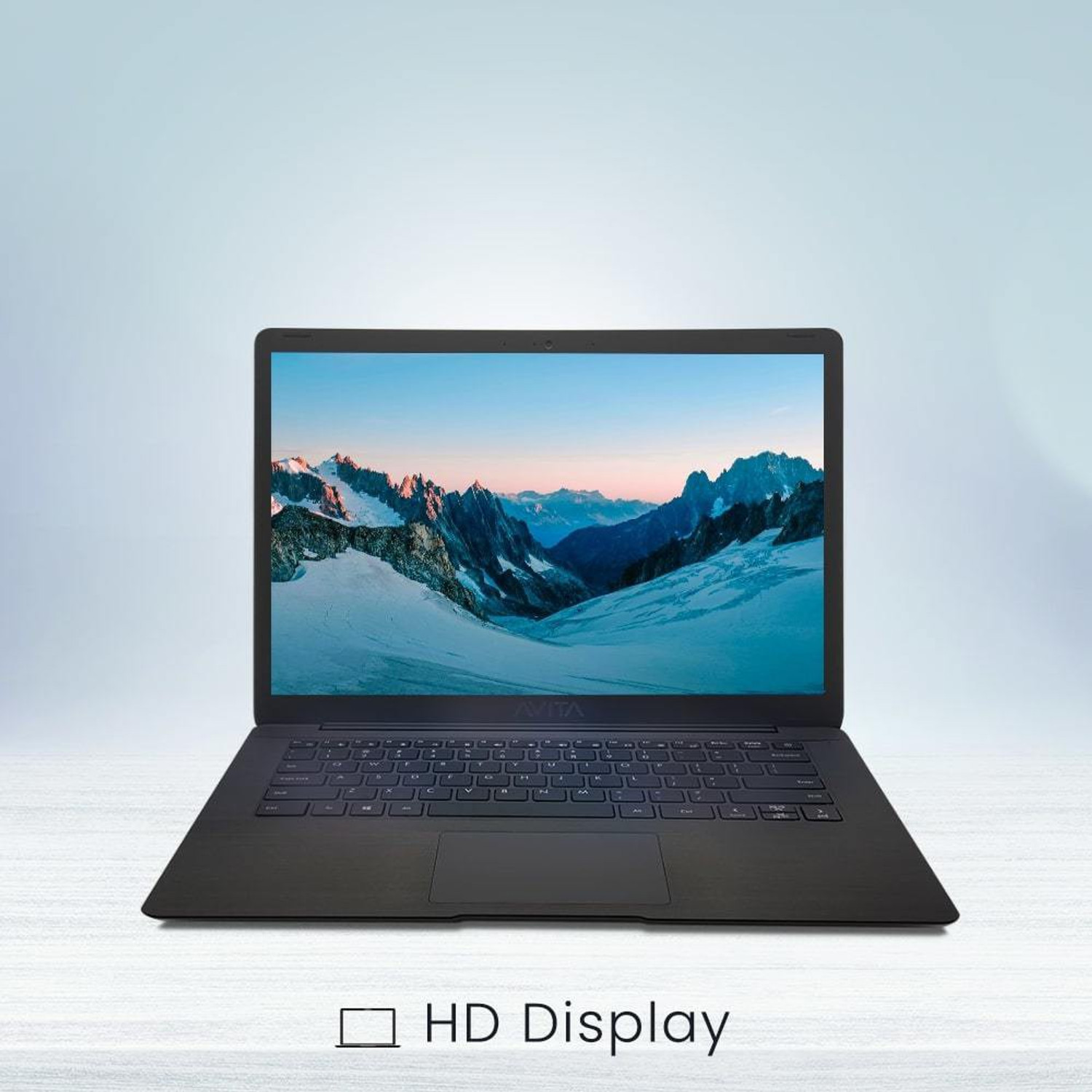 Image of Avita PURA AMD APU Dual Core A6 - (4 GB /128 GB SSD /Windows 10 Home) NS14A6ING431-IBB Thin and Light Laptop