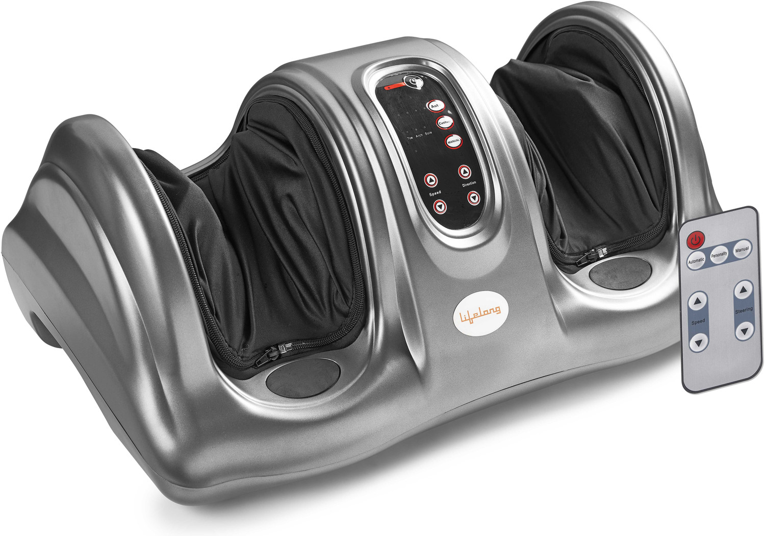 Image of Lifelong LLM360 Foot Massager with Remote Matte Grey (Perfect for Home Use & Pain Relief) Massager