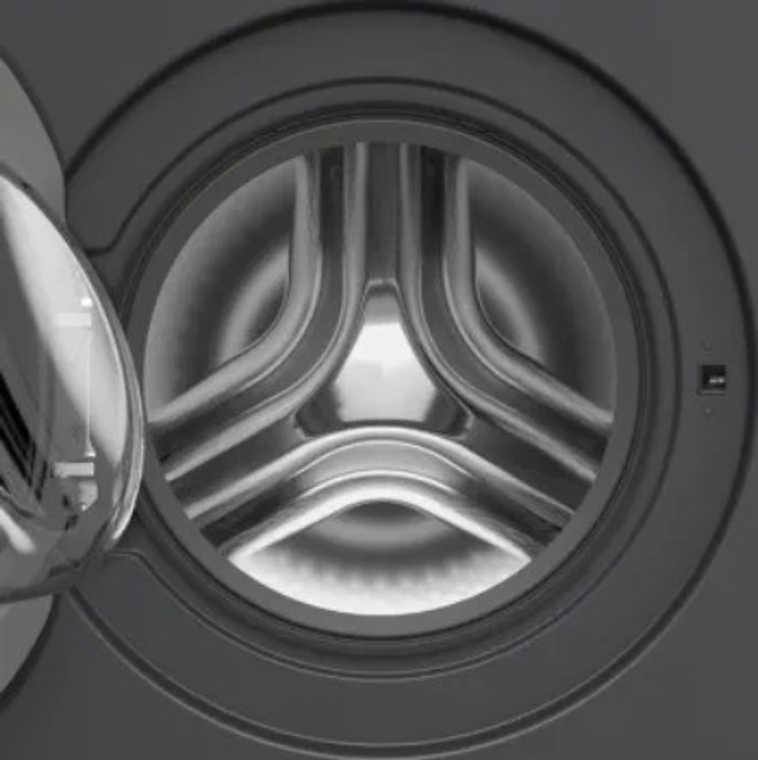 Image of Voltas Beko by A Tata Product 7 kg with Wi-Fi Enabled Fully Automatic Front Load Washing Machine with In-built Heater Grey