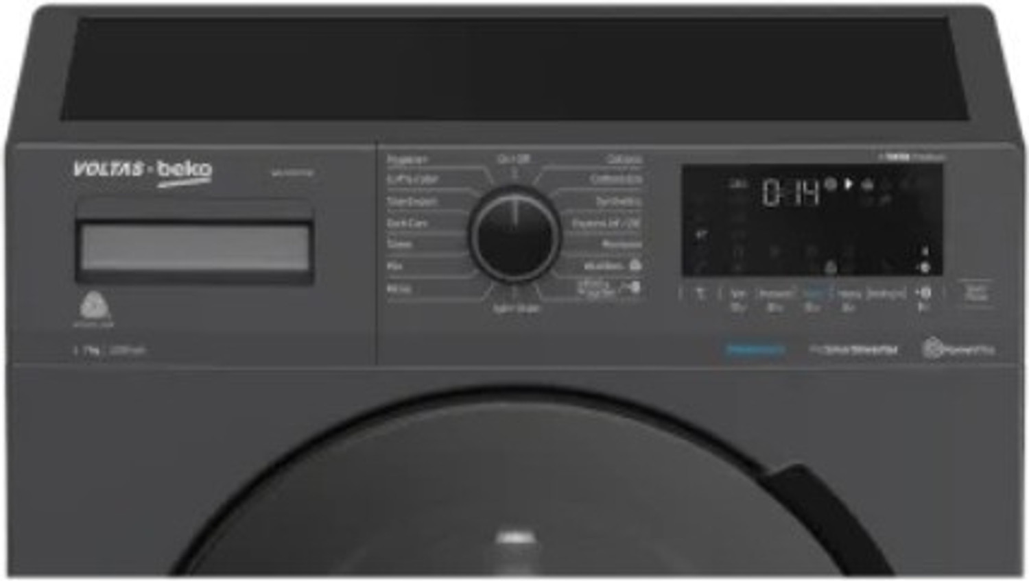 Image of Voltas Beko by A Tata Product 7 kg with Wi-Fi Enabled Fully Automatic Front Load Washing Machine with In-built Heater Grey