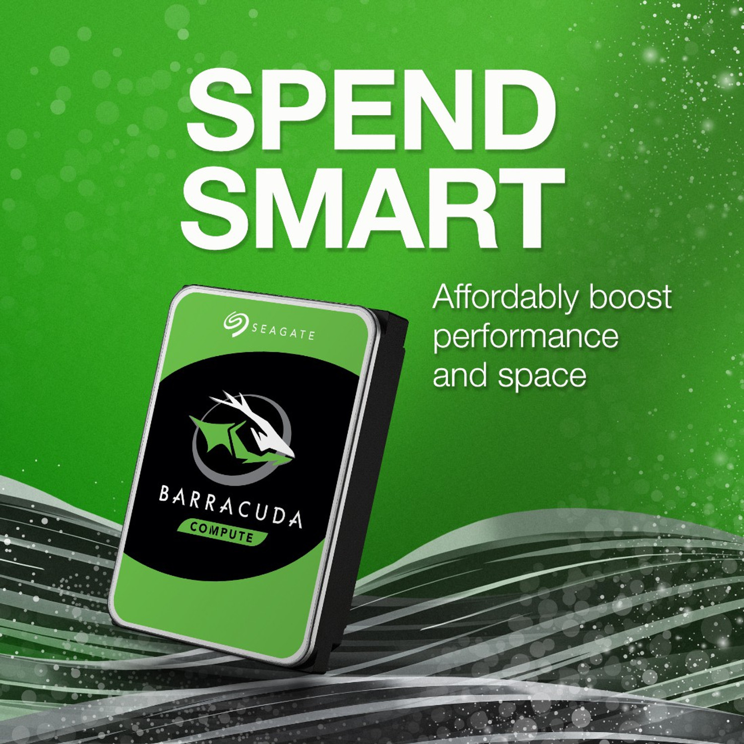 Image of Seagate Barracuda - 3.5 inch SATA 6 Gb /s, 5400 RPM, 256 MB Cache 2 TB Desktop Green SATA Internal Hard Disk Drive (HDD) (ST2000DM005)