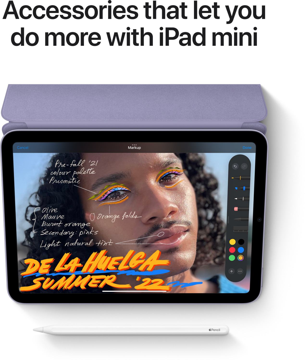 Image of Apple iPad mini (6th Gen) 256 GB ROM 8.3 inch with Wi-Fi+5G A15 Bionic Chip (Space Grey)