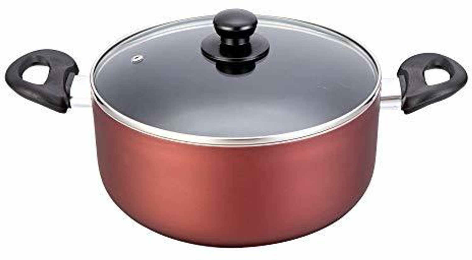 Image of IMPEX ISP 3213 Biryani pot Nonstick Induction Bottom Pot 32 cm diameter 10 L capacity with Lid