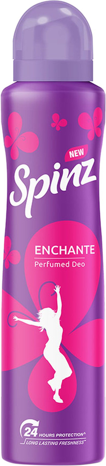 Spinz Enchante Perfumed Deo 24 Hours Long Lasting Freshness