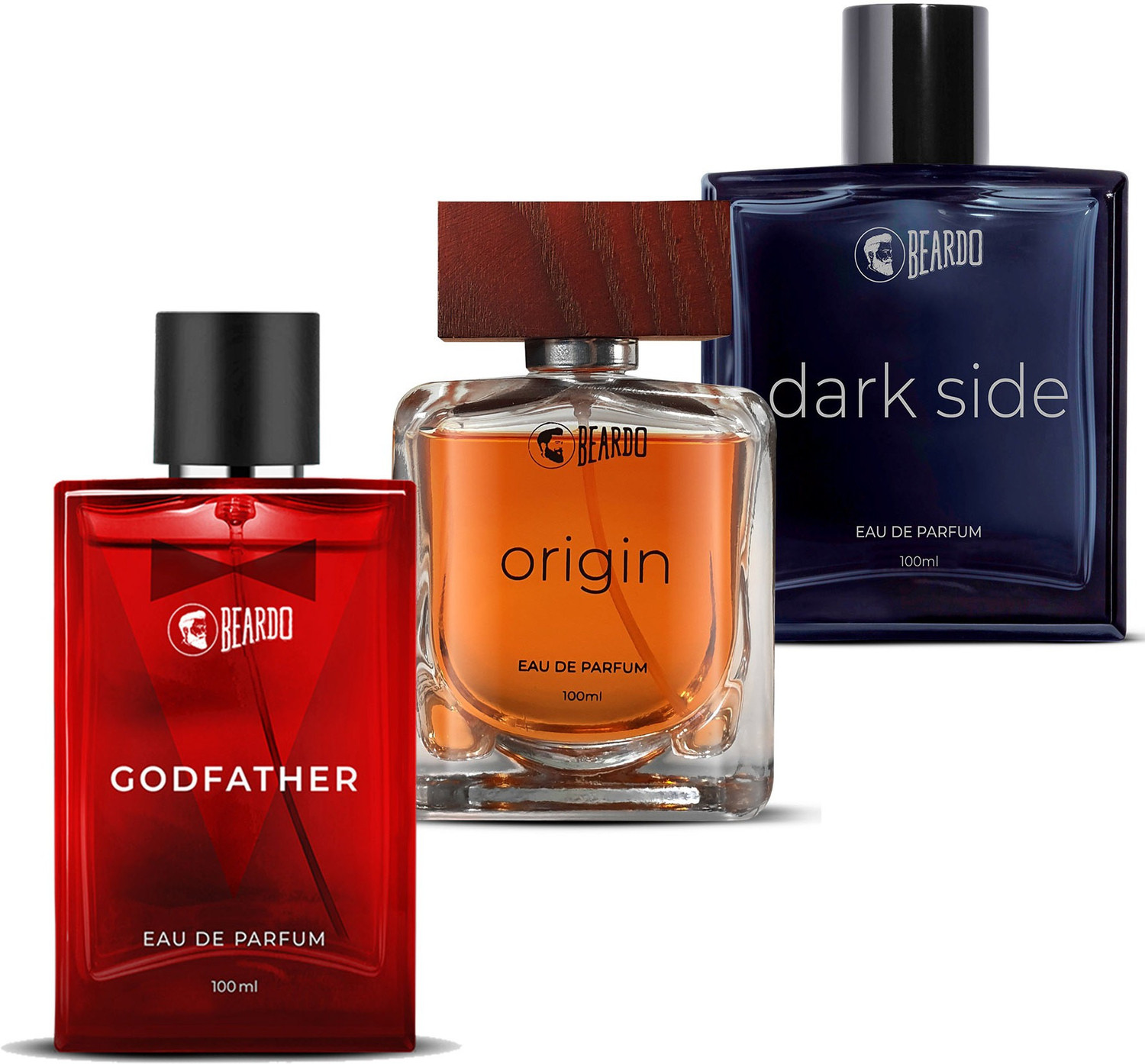 BEARDO Eau de Parfum Combo Godfather Perfume Dark Side Perfume