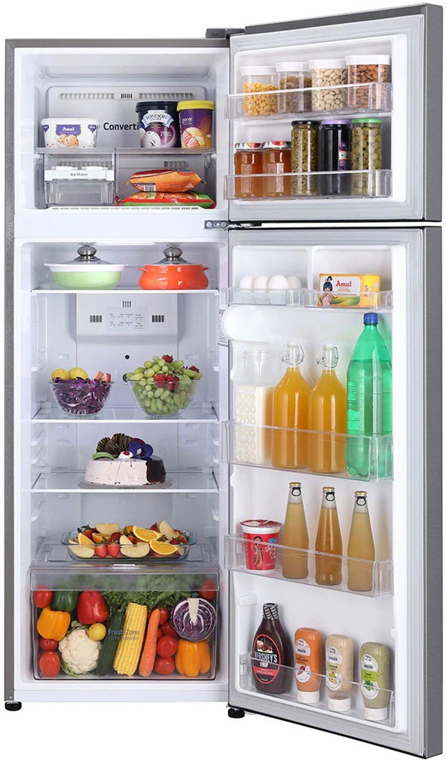 Image of LG 288 L Frost Free Double Door 2 Star Convertible Refrigerator
