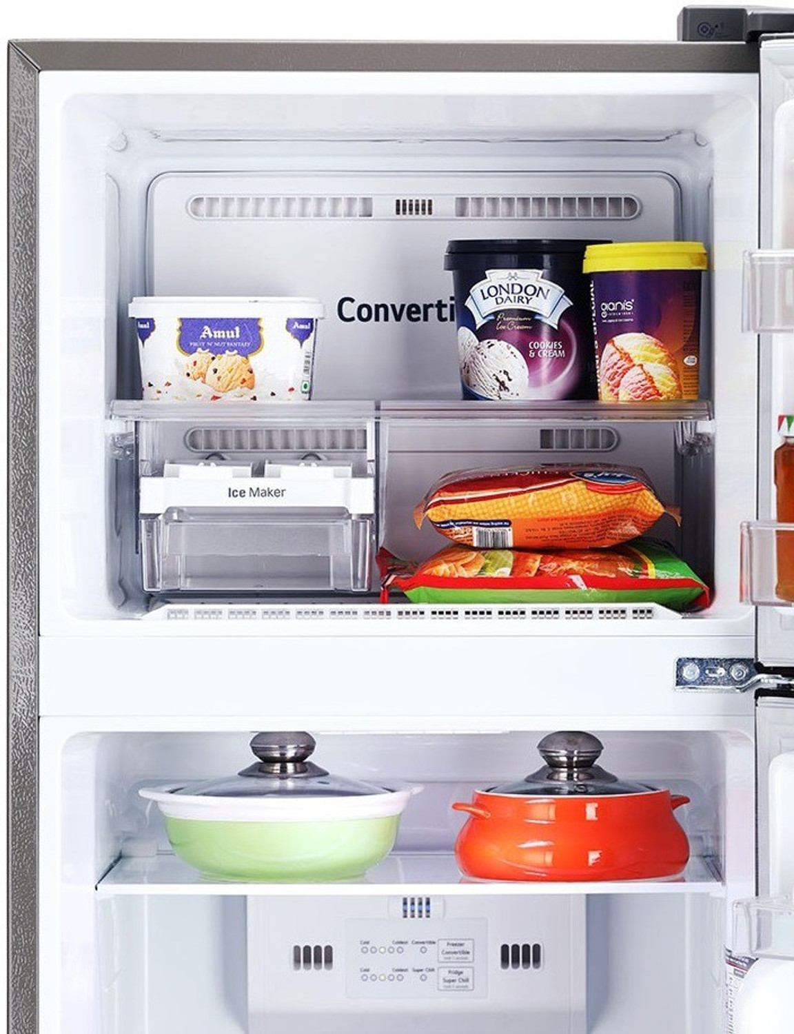 Image of LG 288 L Frost Free Double Door 2 Star Convertible Refrigerator