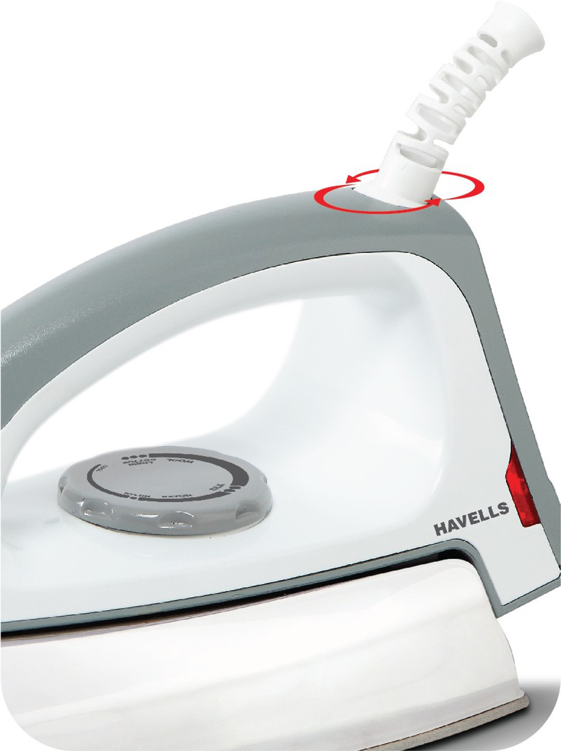 HAVELLS Evolin GHGDIAQE110 1100 W Dry Iron Grey White Price