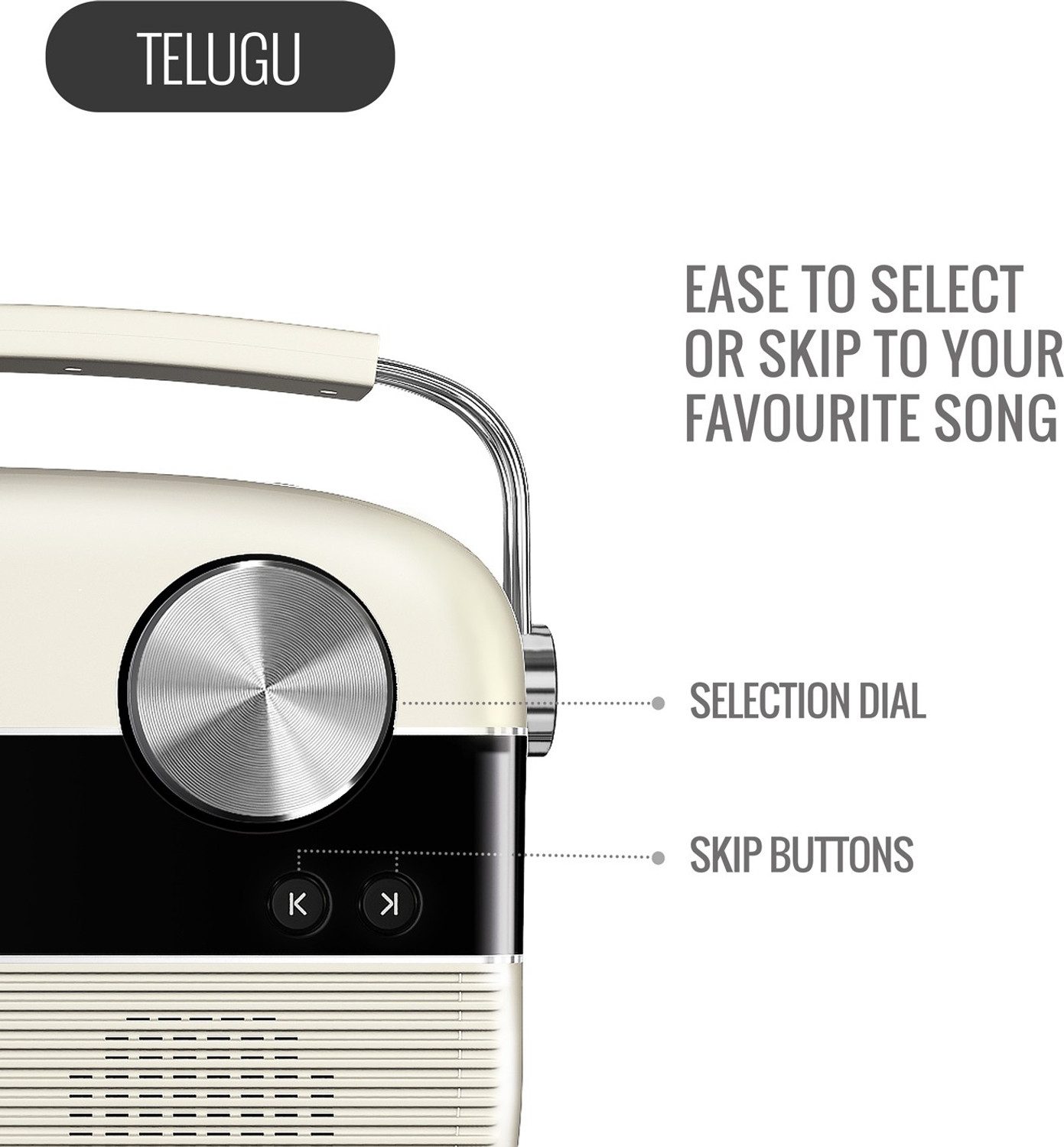 Image of SAREGAMA Carvaan Telugu 10 W Bluetooth Speaker