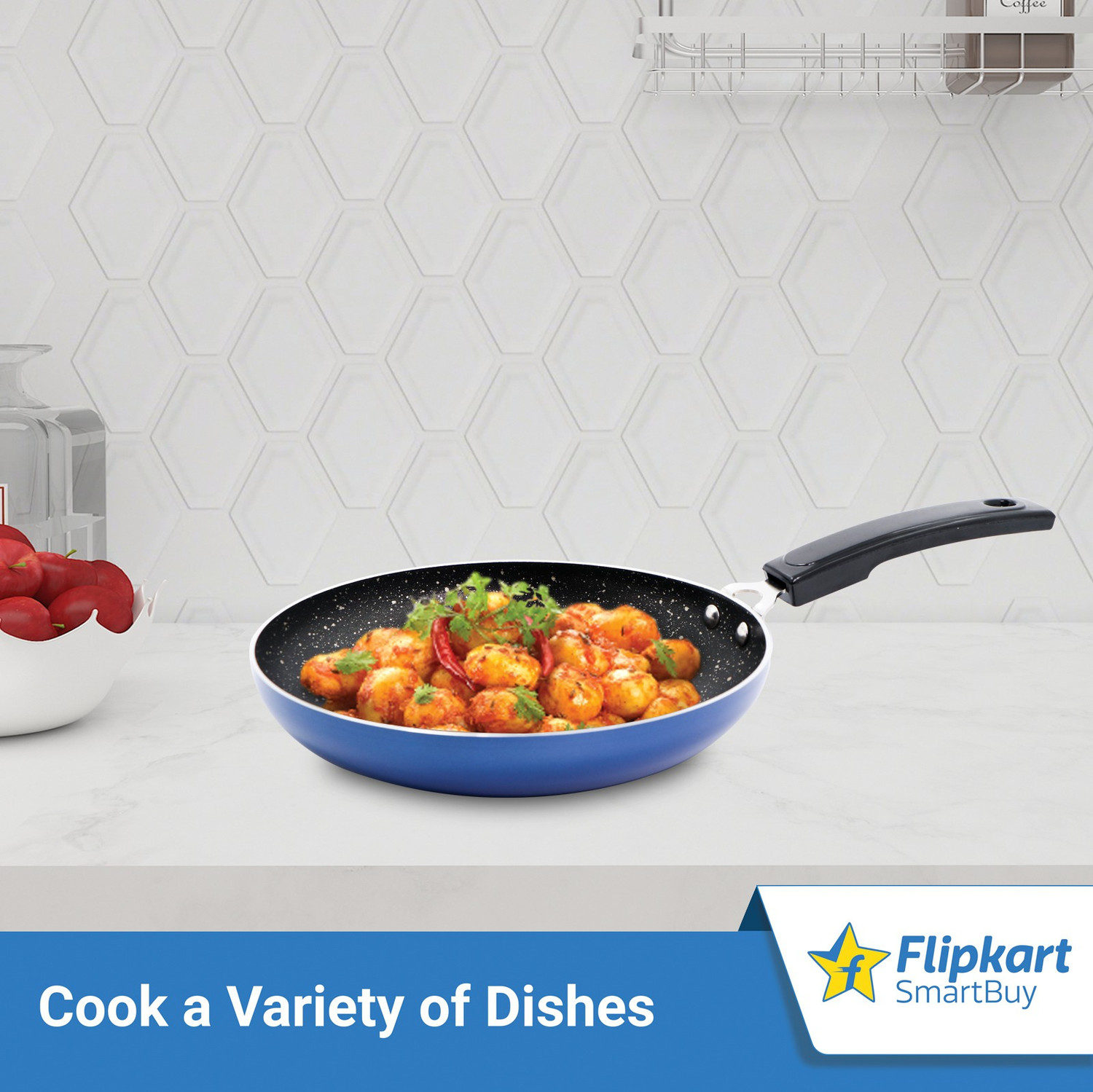 Image of Flipkart SmartBuy Fry Pan 23 cm diameter