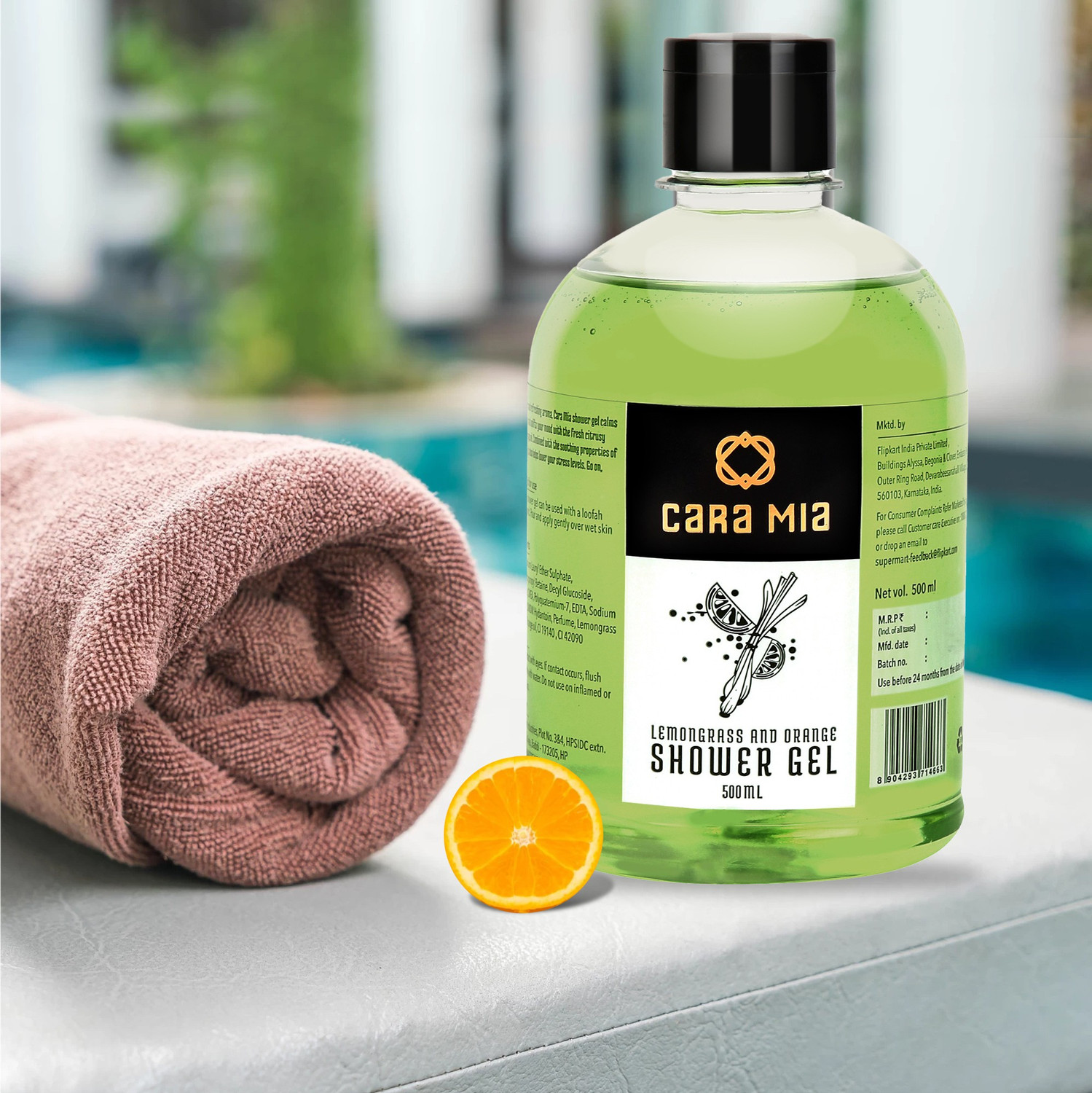 Image of Cara Mia Lemongrass and Orange Shower Gel