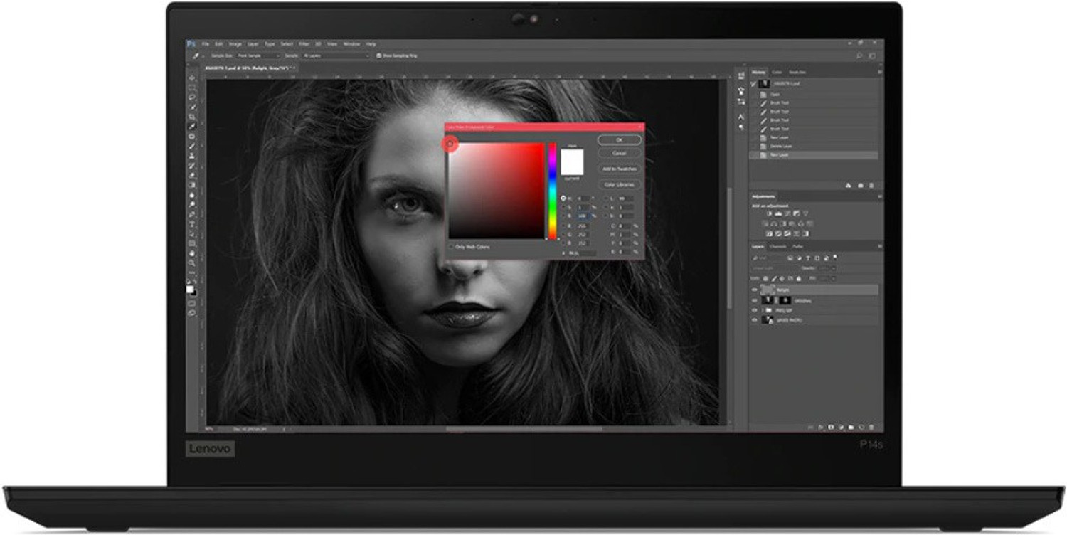 Image of Lenovo ThinkPad Intel Core i7 11th Gen - (16 GB /512 GB SSD /Windows 10 Pro /4 GB Graphics) P14s Business Laptop