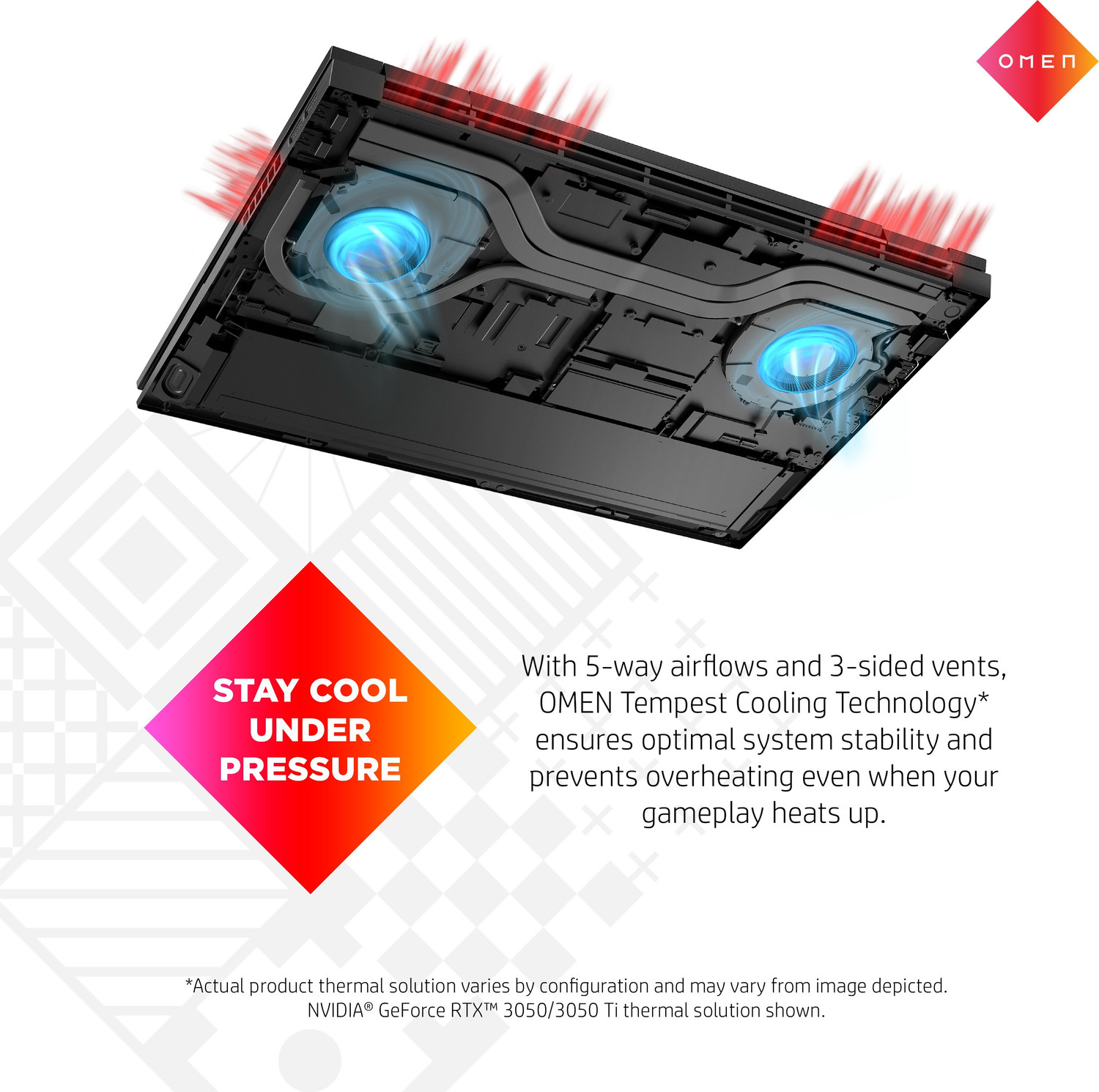 Image of HP OMEN AMD Ryzen 7 Octa Core AMD R7-5800H - (16 GB /1 TB SSD /Windows 11 Home /AMD Radeon RX 6600M) 16-C0140AX Gaming Laptop