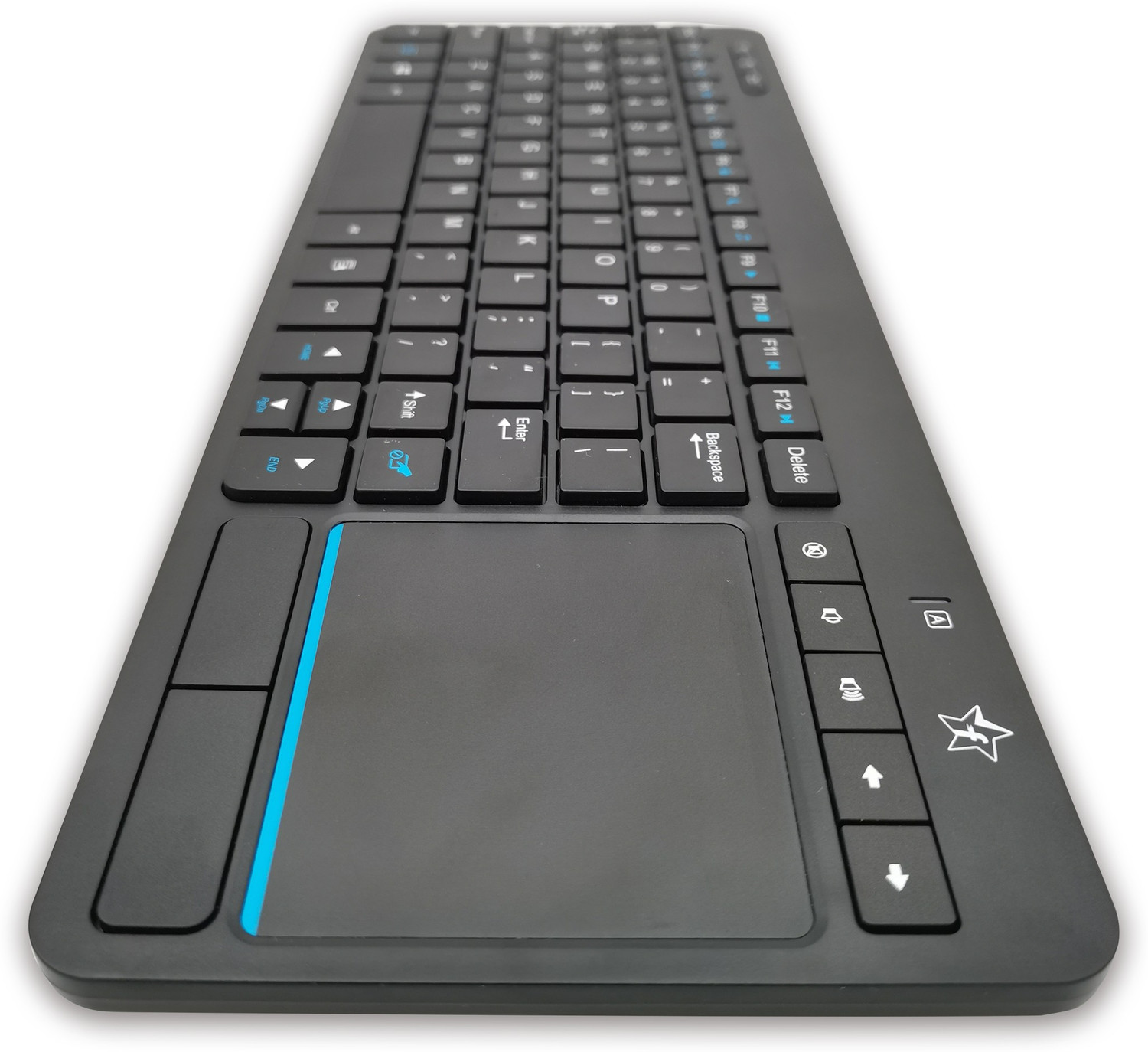Image of Flipkart SmartBuy KG3616- Keyboard with Touchpad | Wireless Standard Multi-device Keyboard Compatible with Desktop, Laptop, Mac
