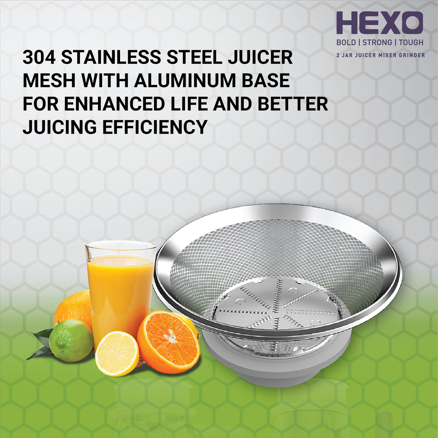 Image of HAVELLS Hexo 1000 W Juicer Mixer Grinder