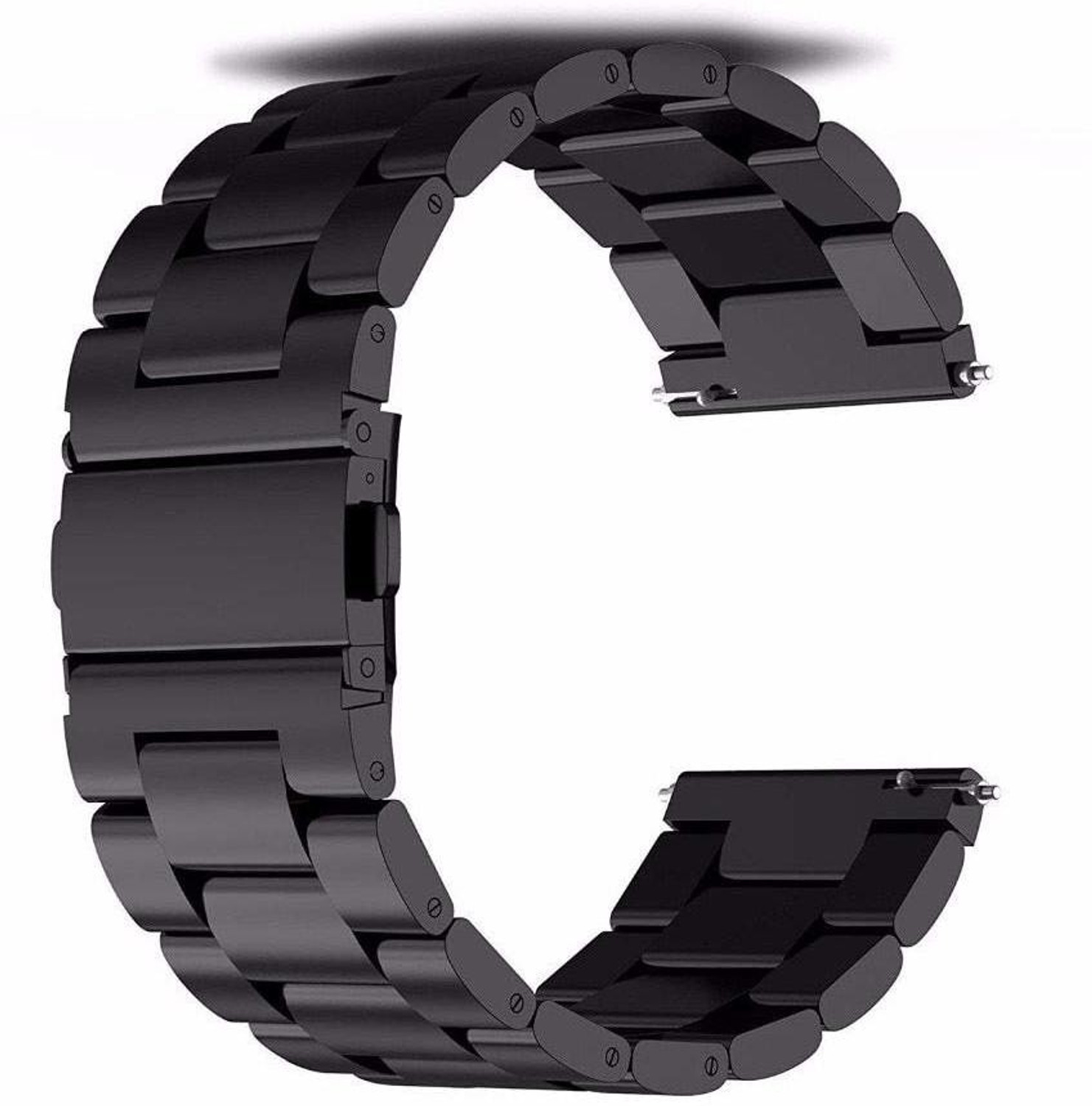 GADGO Premium Metal 22mm Replacement Strap Band Compatible for