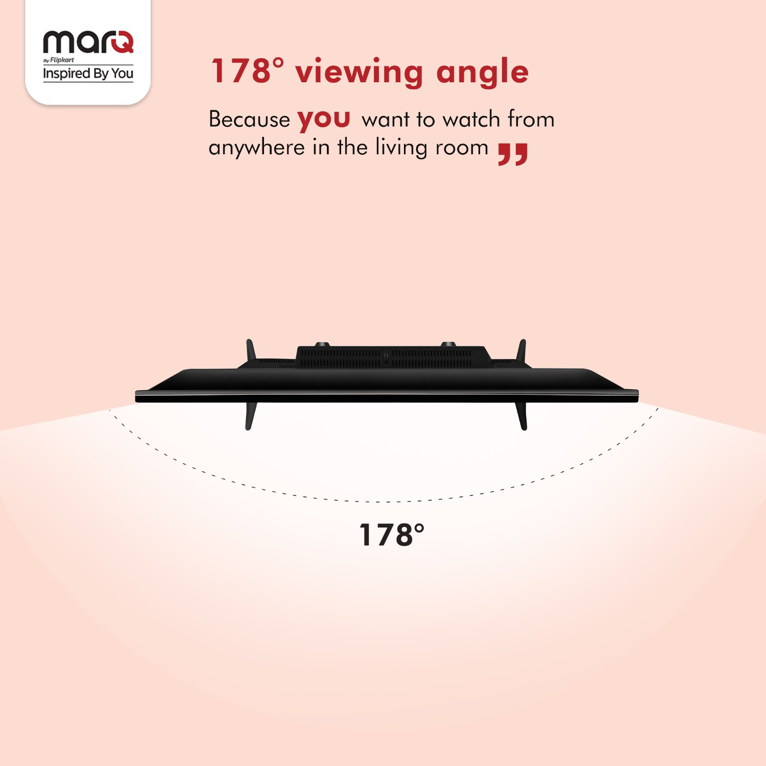 Image of MarQ By Flipkart 80 cm (32 inch) HD Ready LED TV