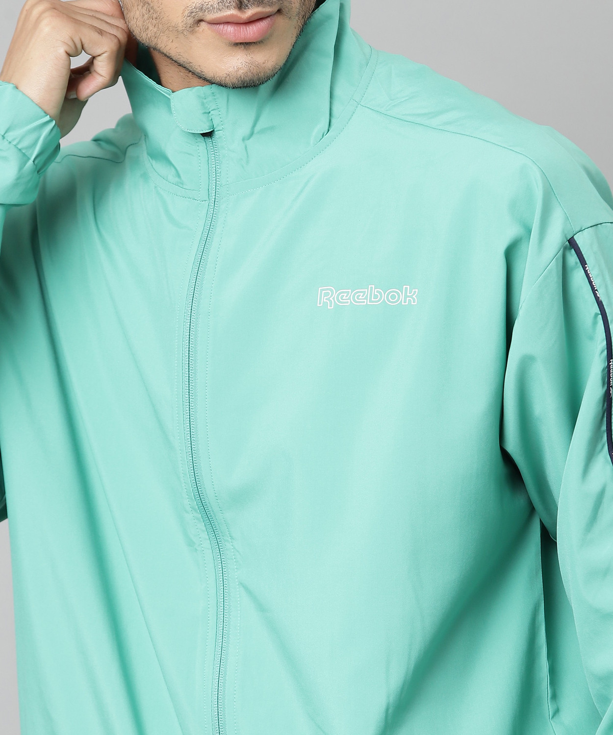 Reebok solid men's track suit cheap