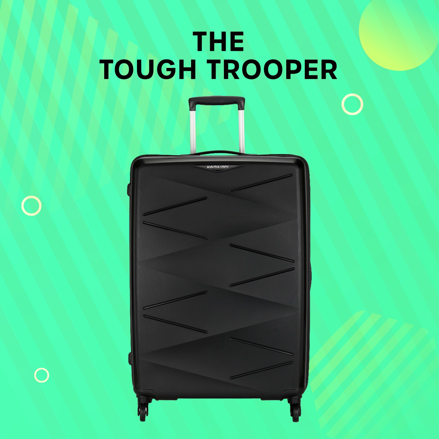 Image of Kamiliant by American Tourister Combination Lock-Triprism Check-in Suitcase 4 Wheels - 27 inch