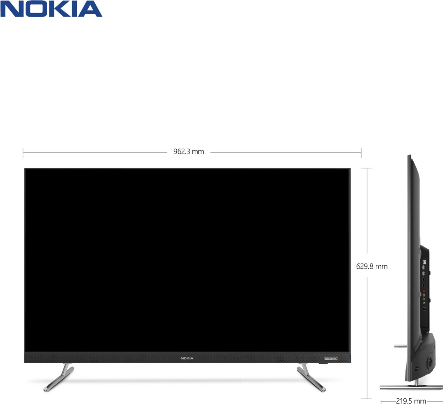 Image of Nokia 109 cm (43 inch) Ultra HD 4K LED Smart Android TV with Sound by Onkyo and Dolby Atmos