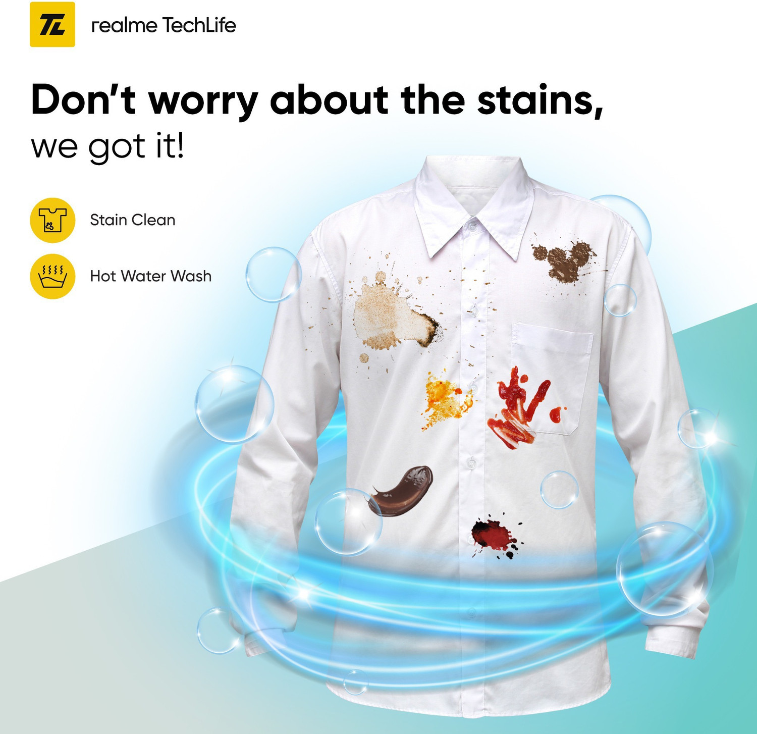 Image of realme TechLife 8 kg 5 Star Rating Fully Automatic Top Load Washing Machine with In-built Heater Grey