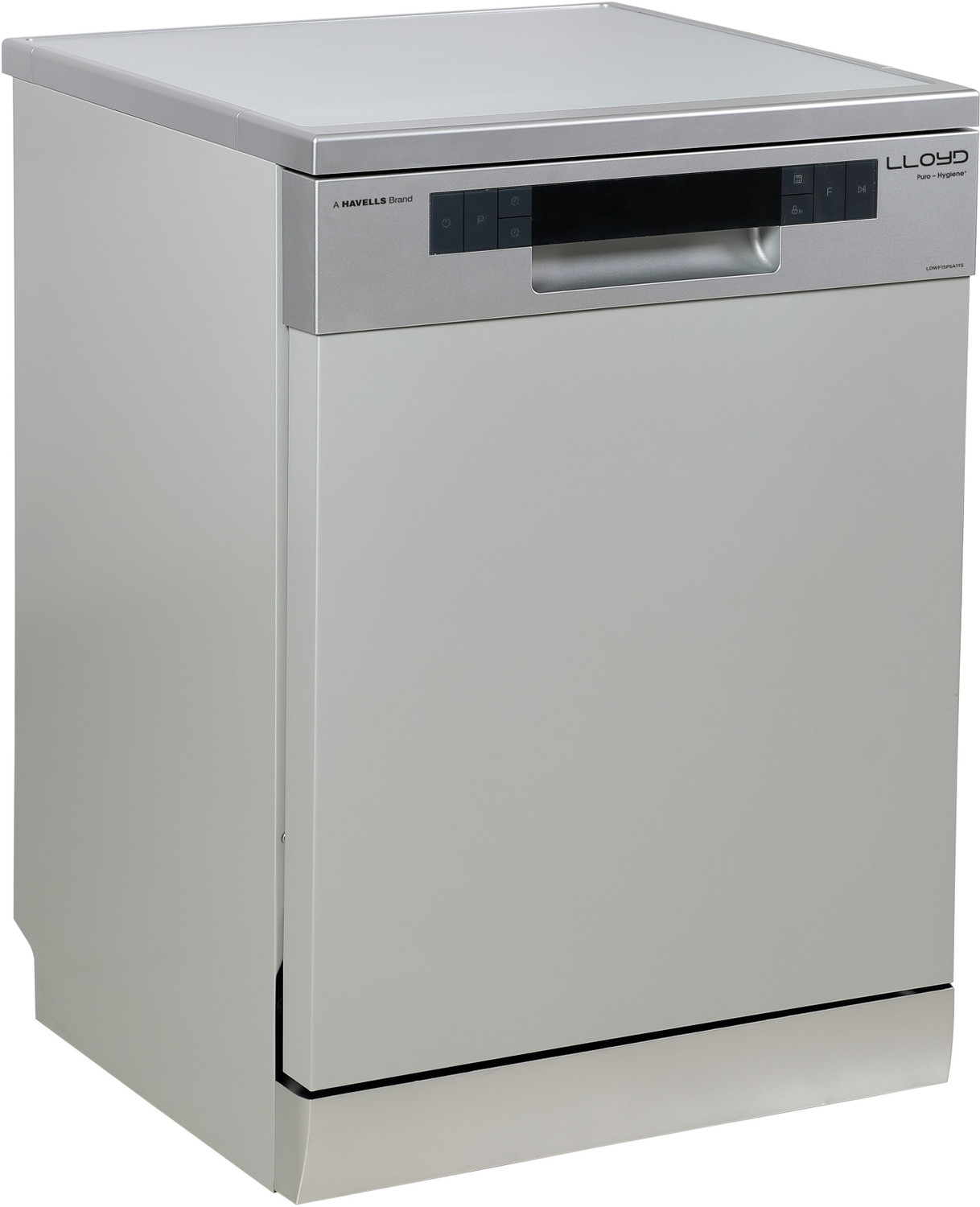 Image of Lloyd LDWF15PSA1TS Free Standing 8 Place Settings Intensive Kadhai Cleaning| No Pre-rinse Required Dishwasher