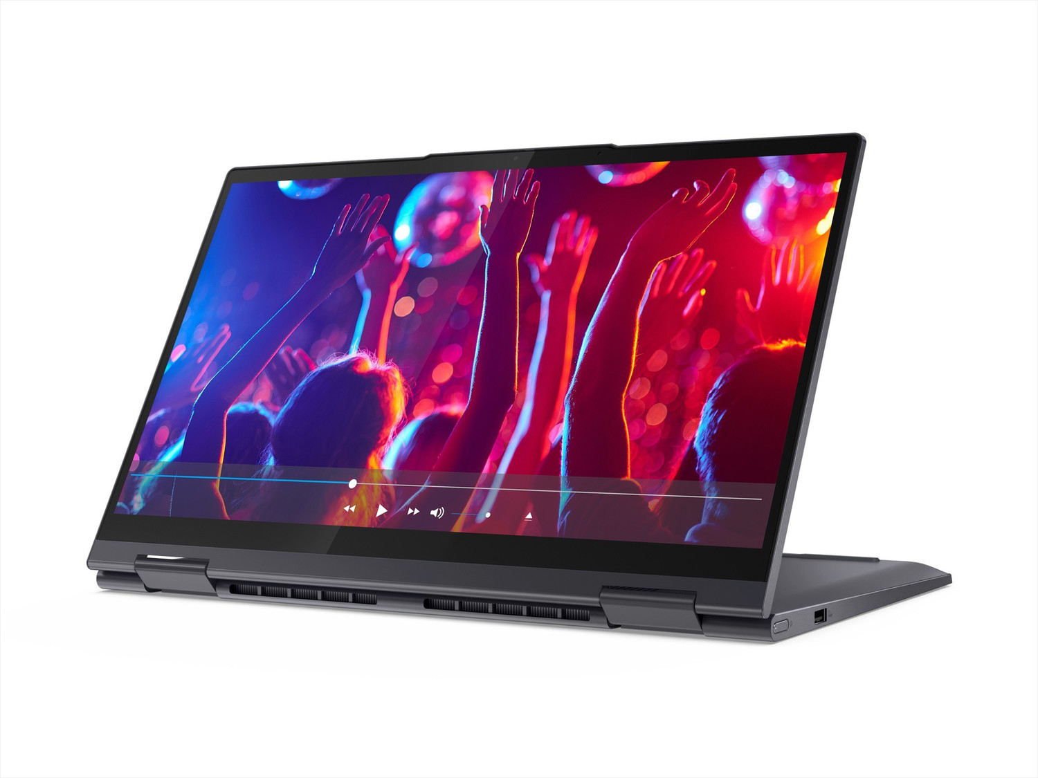 Image of Lenovo Yoga 7 AMD Ryzen 7 Octa Core 5800U - (16 GB /512 GB SSD /Windows 10 Home) 14ACN6 Thin and Light Laptop