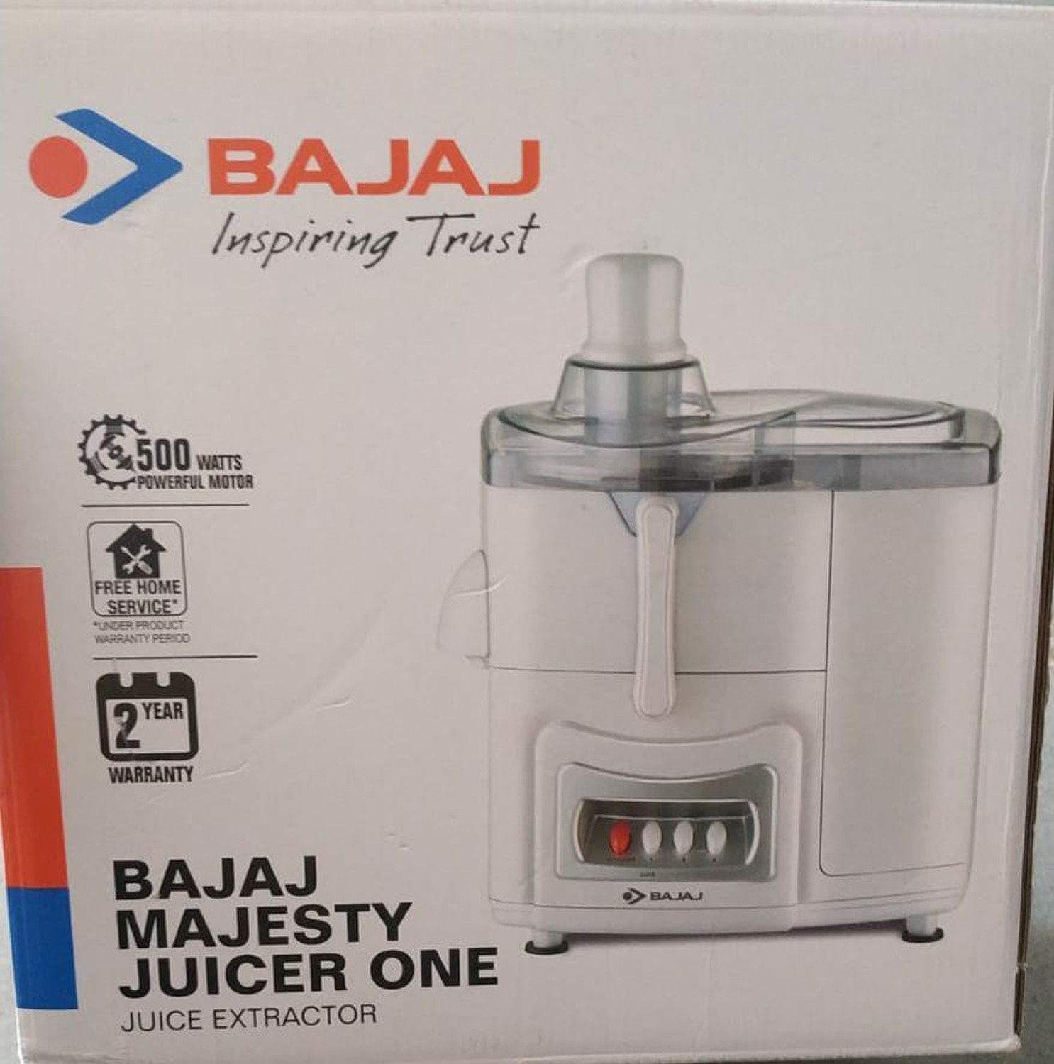 Image of BAJAJ by Bajaj MAJESTY 500 W Juicer
