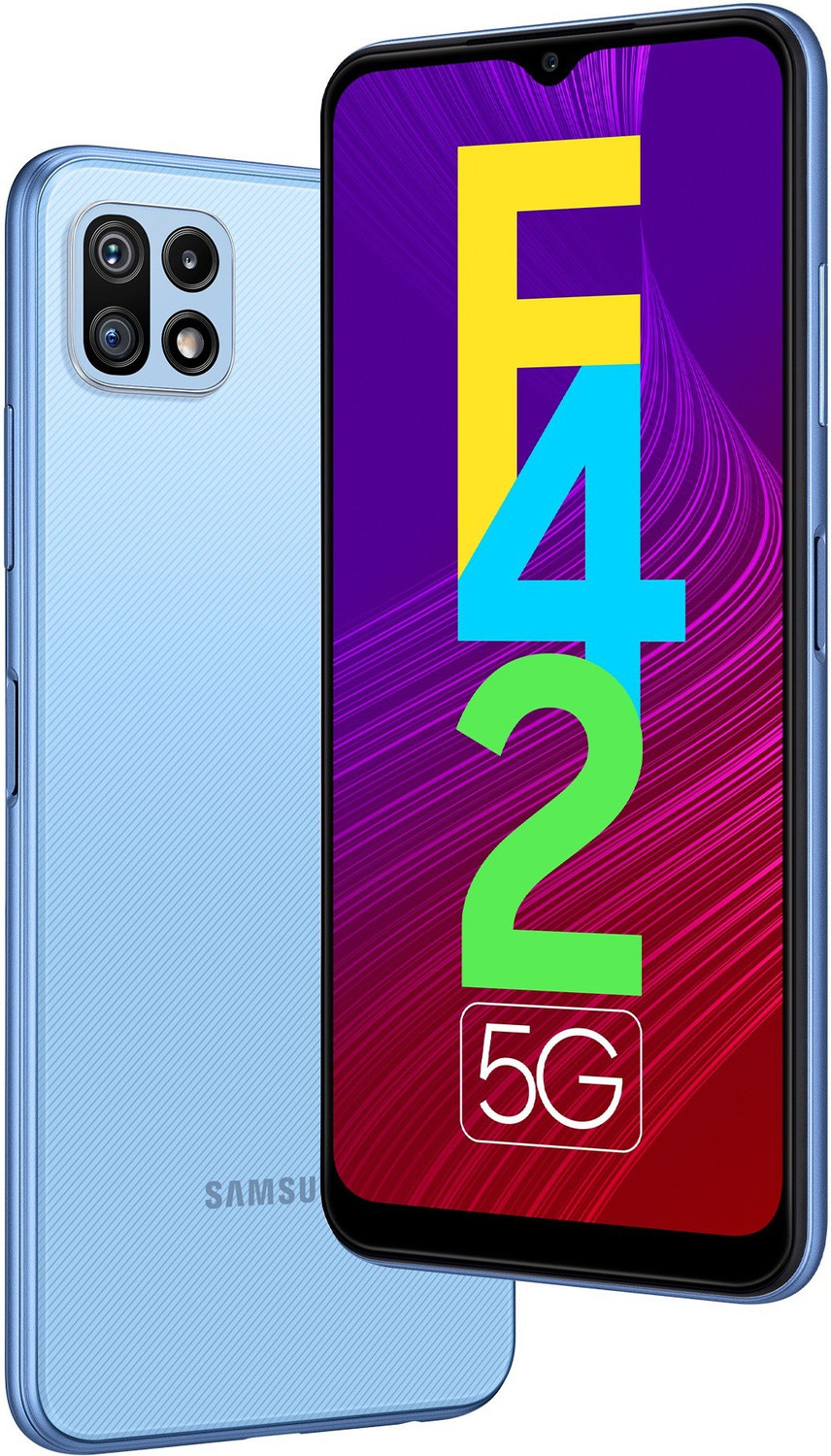 Image of Samsung Galaxy F42 5G (Matte Aqua, 128 GB)
