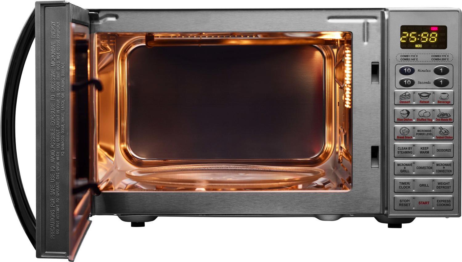 Image of IFB 25 L Metallic silver Convection Microwave Oven