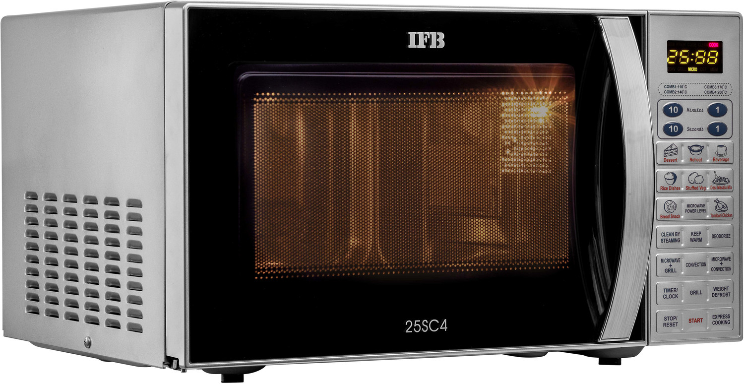 Image of IFB 25 L Metallic silver Convection Microwave Oven