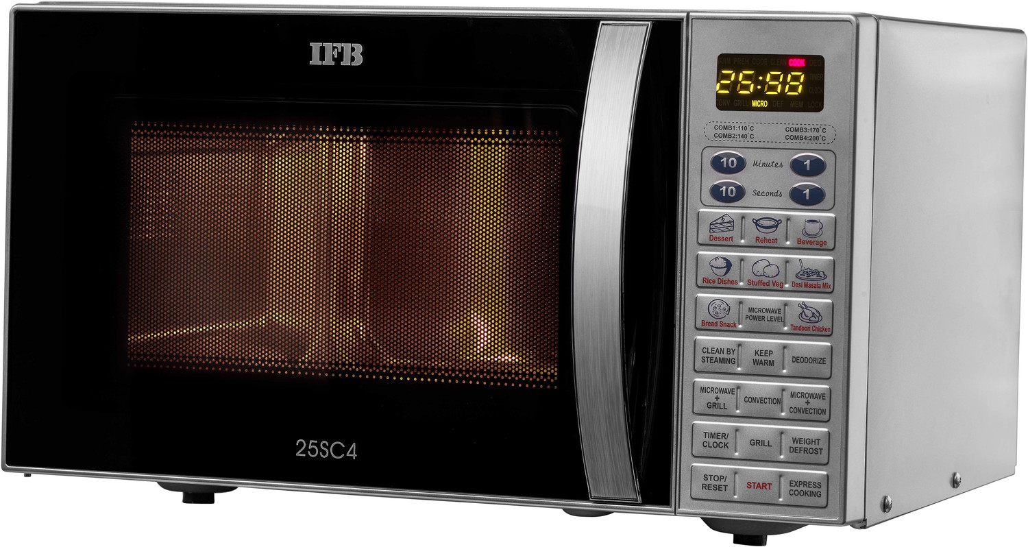 Image of IFB 25 L Metallic silver Convection Microwave Oven