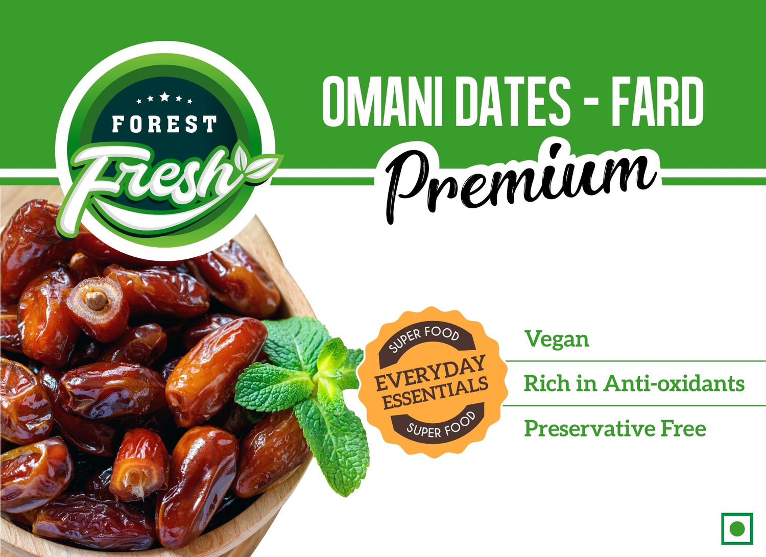 Image of Forest Fresh Premium Omani Dates (Khajoor) - Fard Super Value Pack Dates