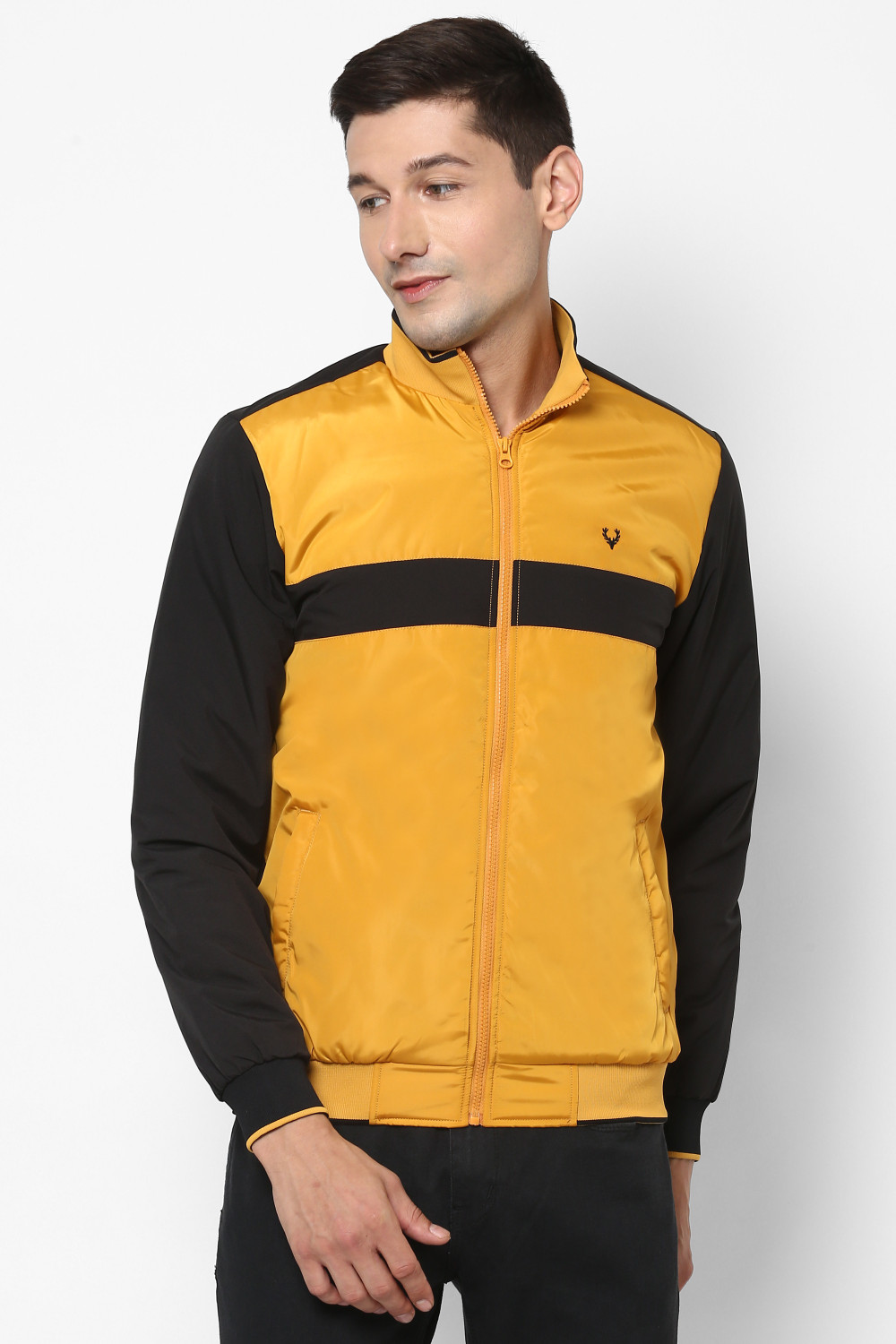 Allen solly full deals sleeve solid men's jacket