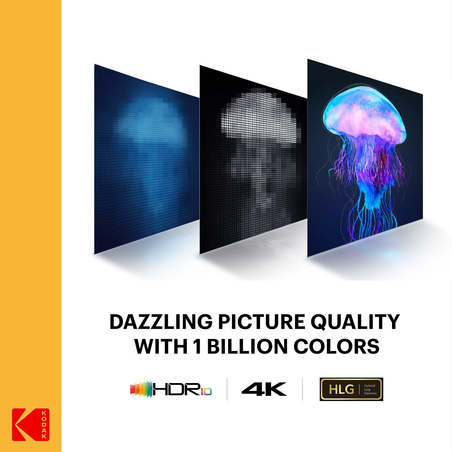 Image of KODAK CA PRO 126 cm (50 inch) Ultra HD (4K) LED Smart Android TV with Dolby MS12 & Dolby Digital Plus