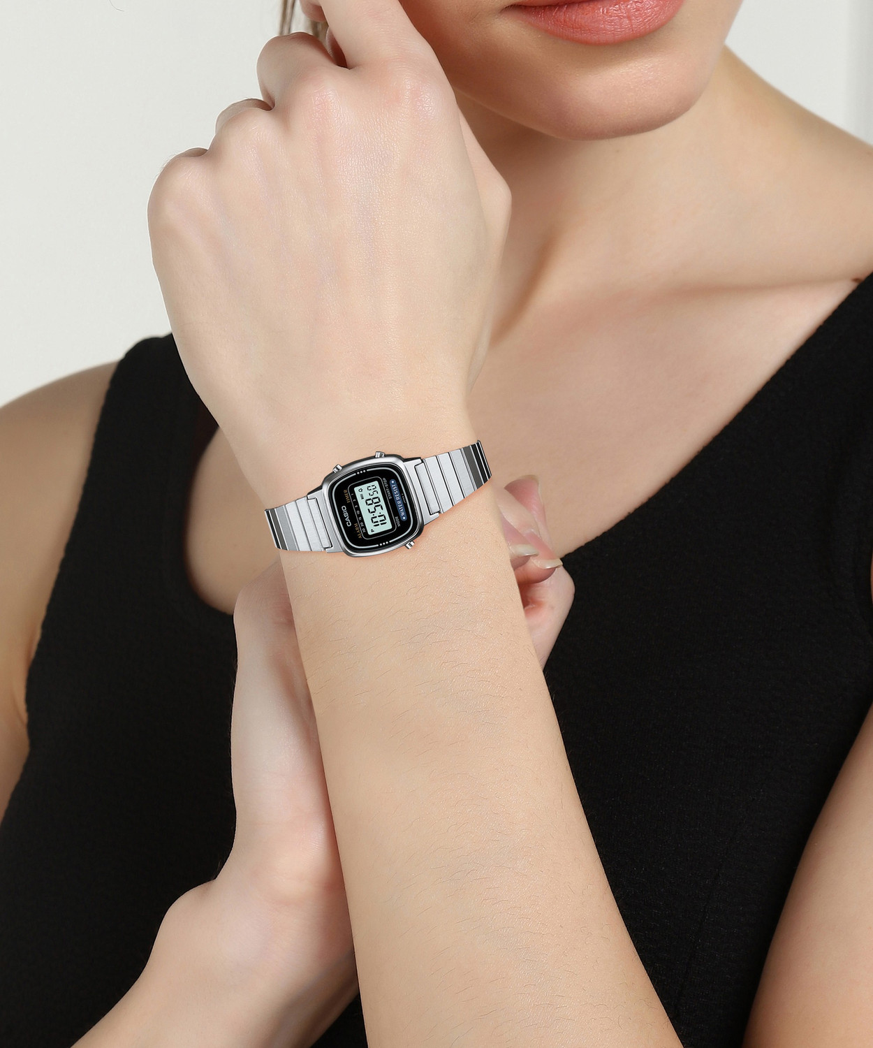 Image of CASIO Vintage ( LA670WD-1DF ) Digital Watch - For Men & Women