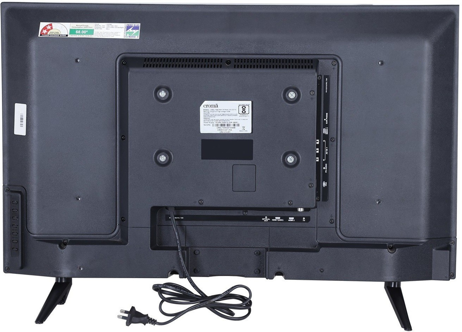 Image of Croma 81.28 cm (32 inch) HD Ready LED TV