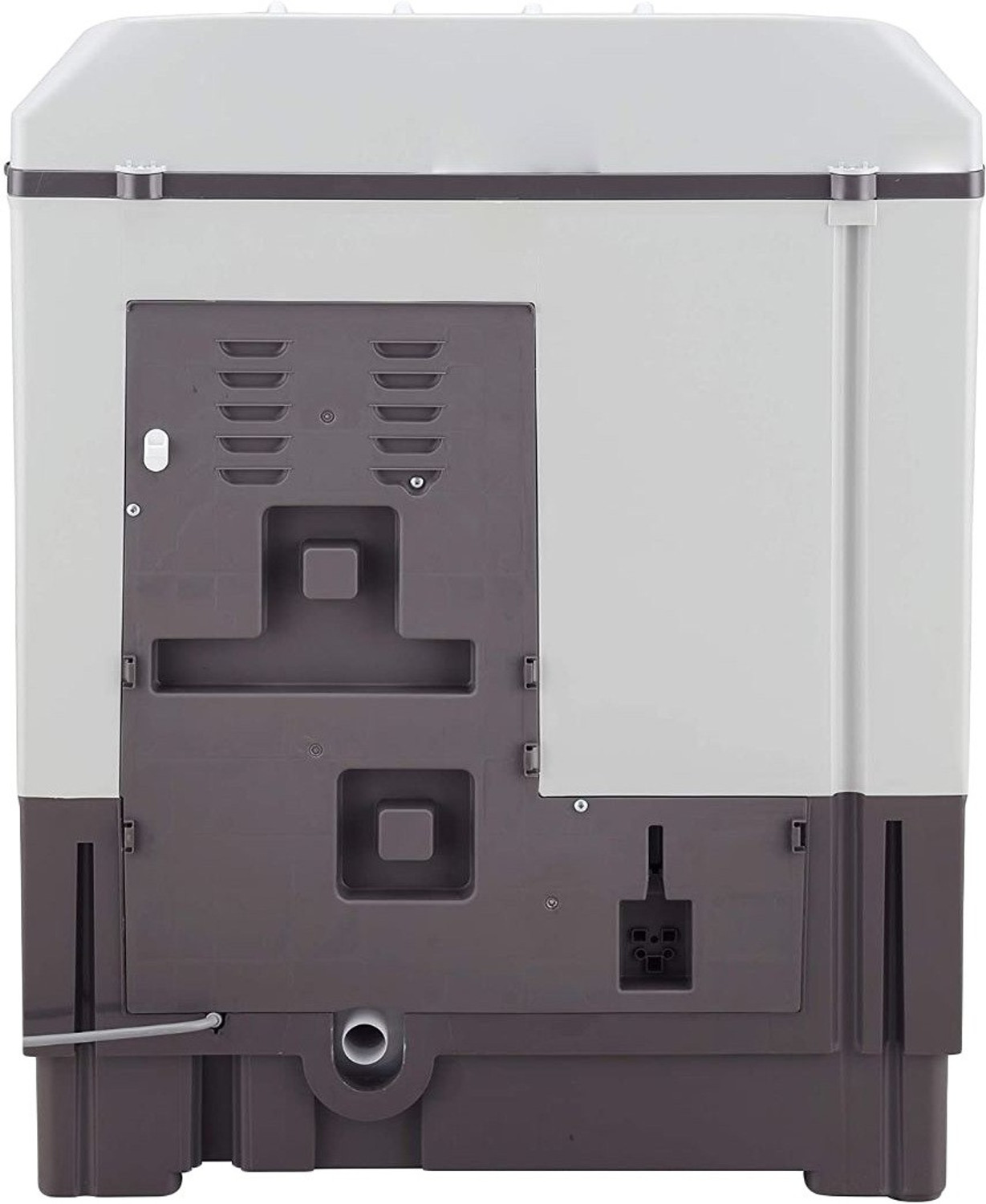 Image of LG 6 kg with Roller Jet Pulsator Semi Automatic Top Load Washing Machine Grey (P6001RGZ)